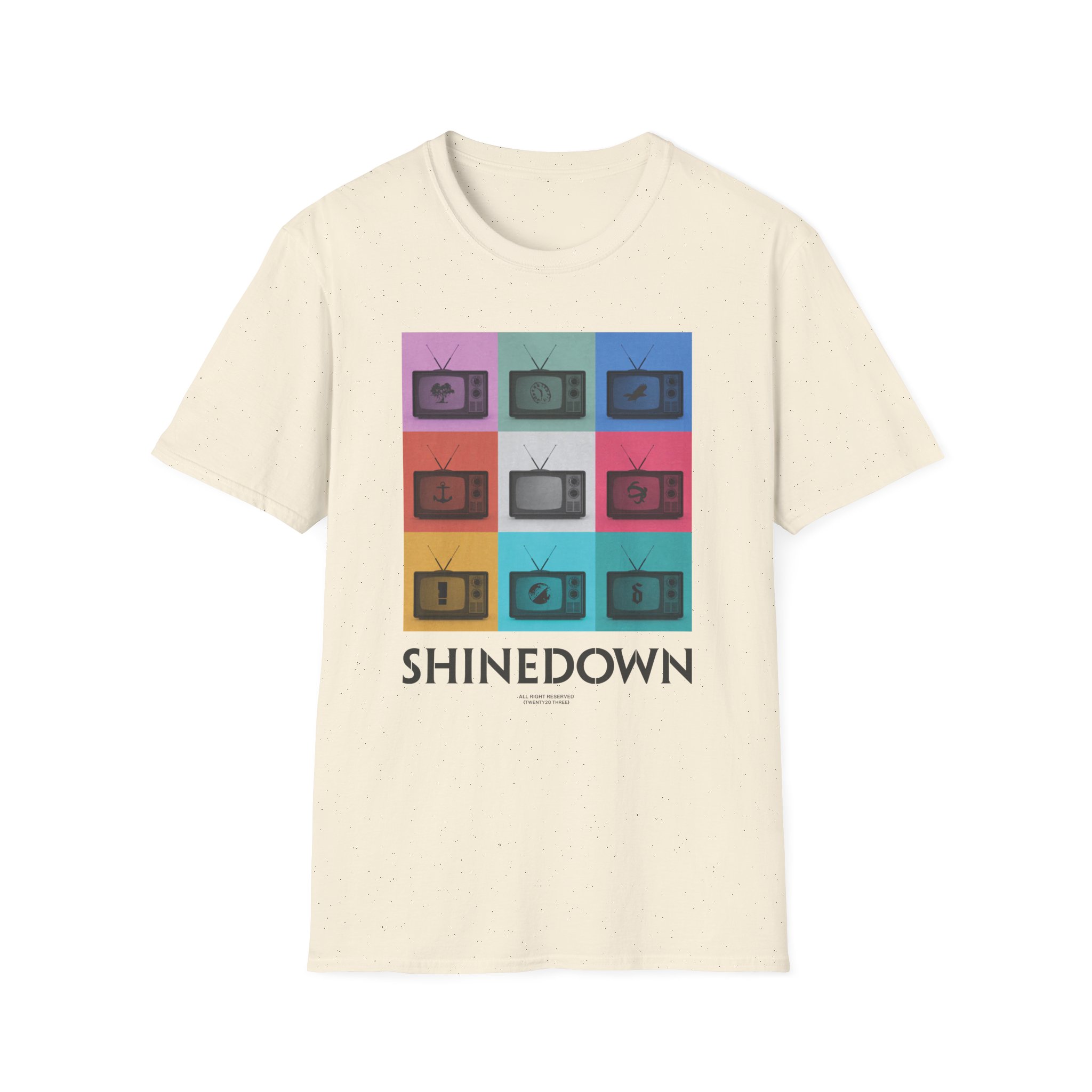 Shinedown TV Discography Unisex Softstyle T-Shirt
