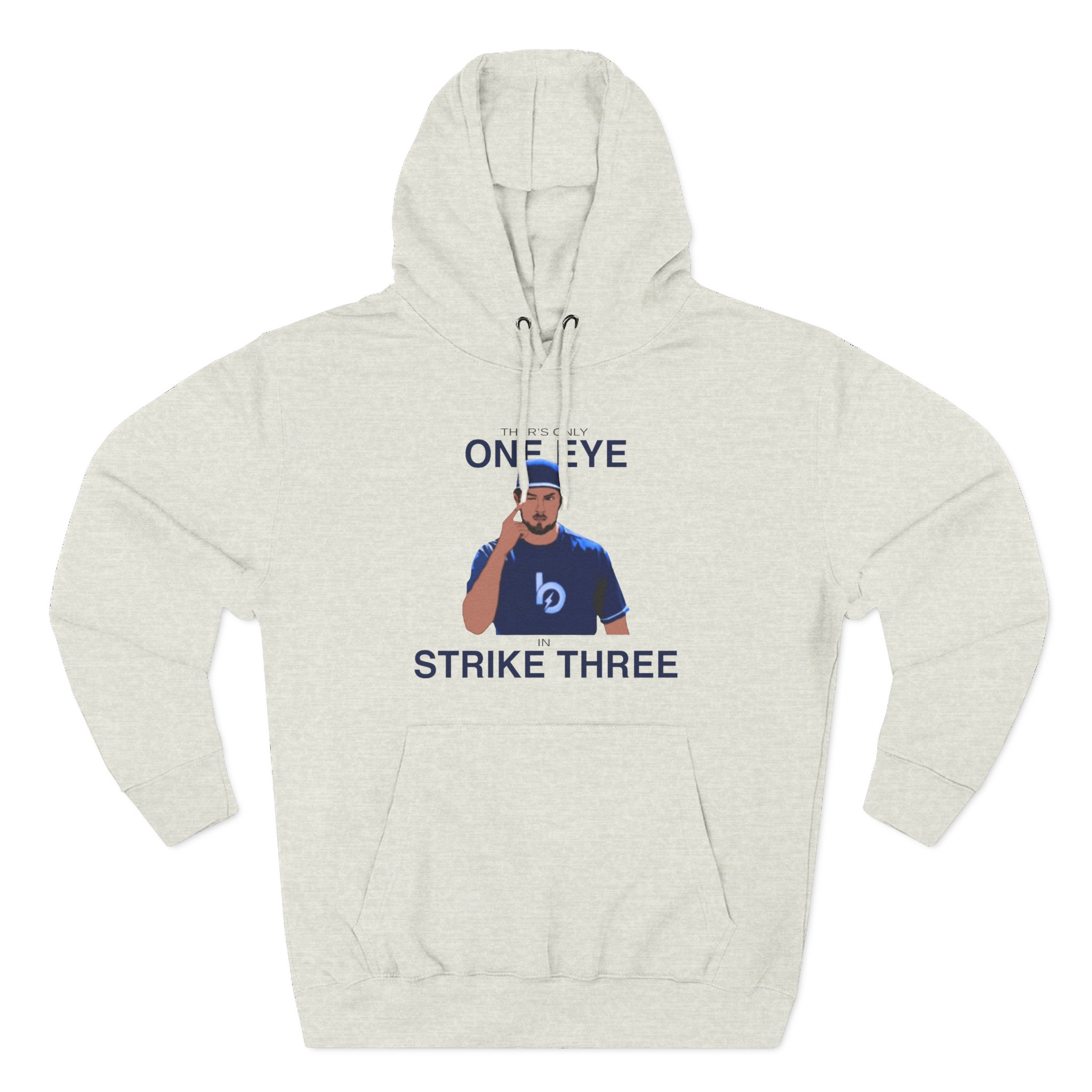 Trevor Bauer One Eye Strike Three Three-Panel Fleece Hoodie