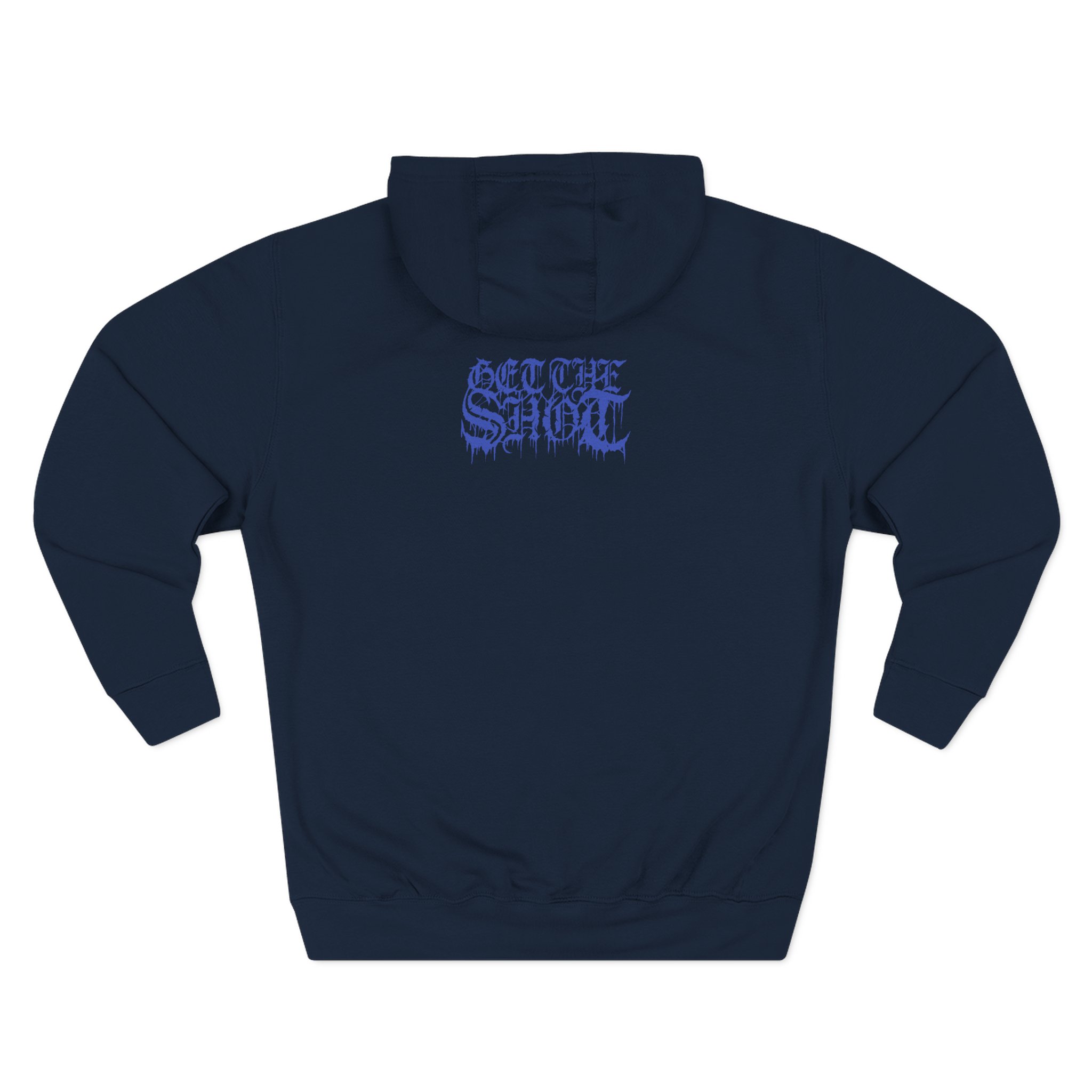 Get the Shot in Fear We Stand Three-Panel Fleece Hoodie