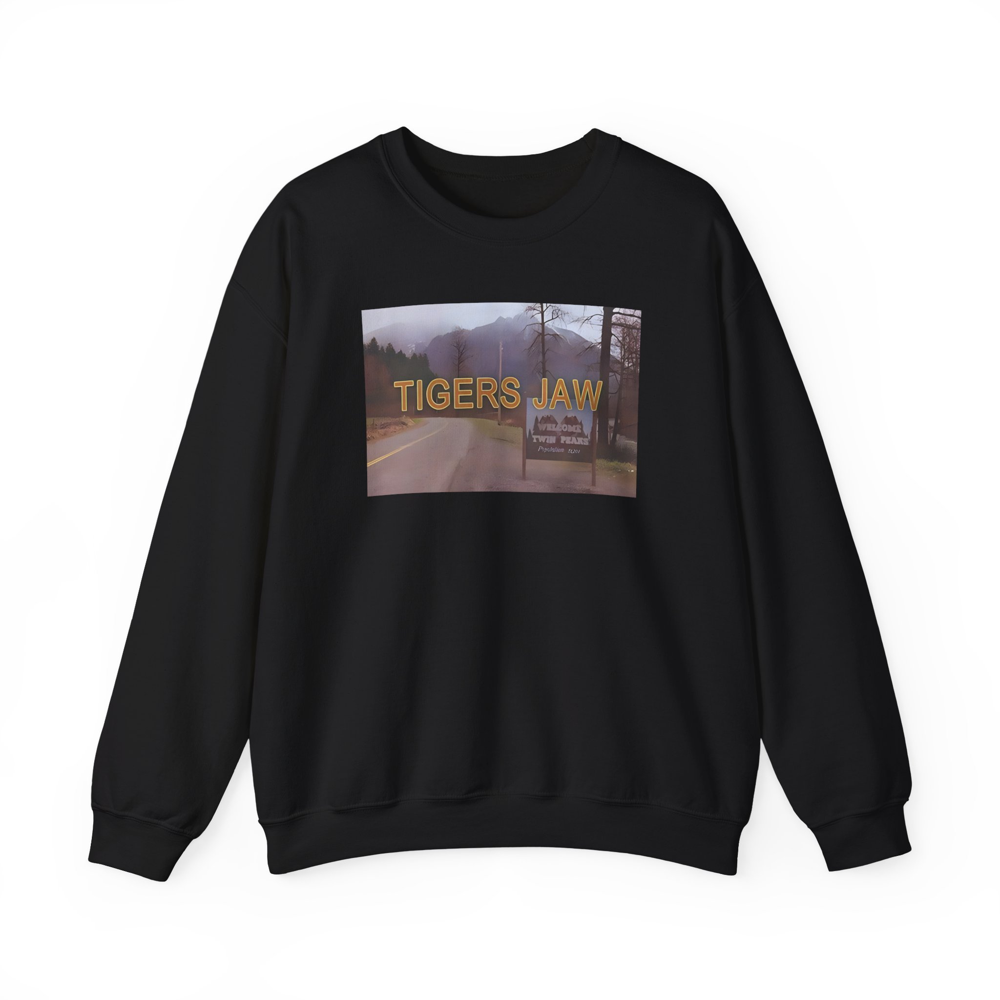 Tigers Jaw Twin Peaks Unisex Heavy Blendâ„¢ Crewneck Sweatshirt