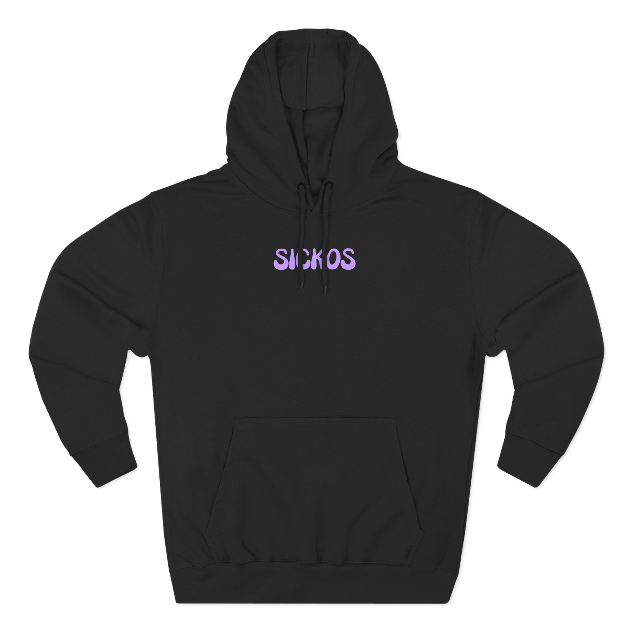 Sickos Three-Panel Fleece Hoodie