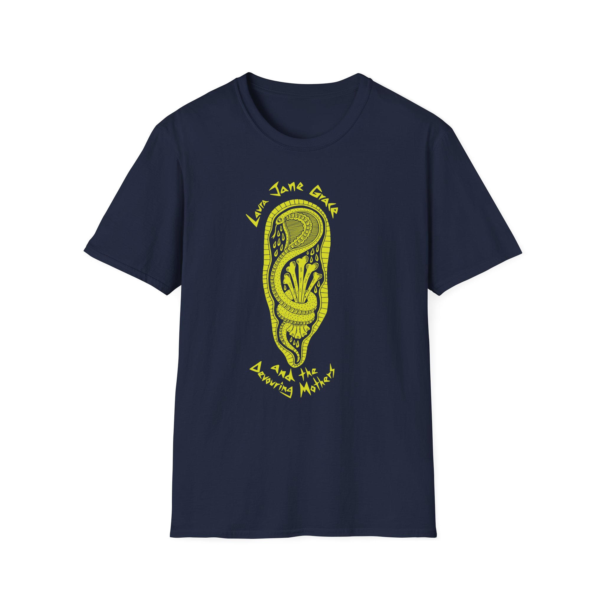 Laura Jane Grace Snake&bones Unisex Softstyle T-Shirt