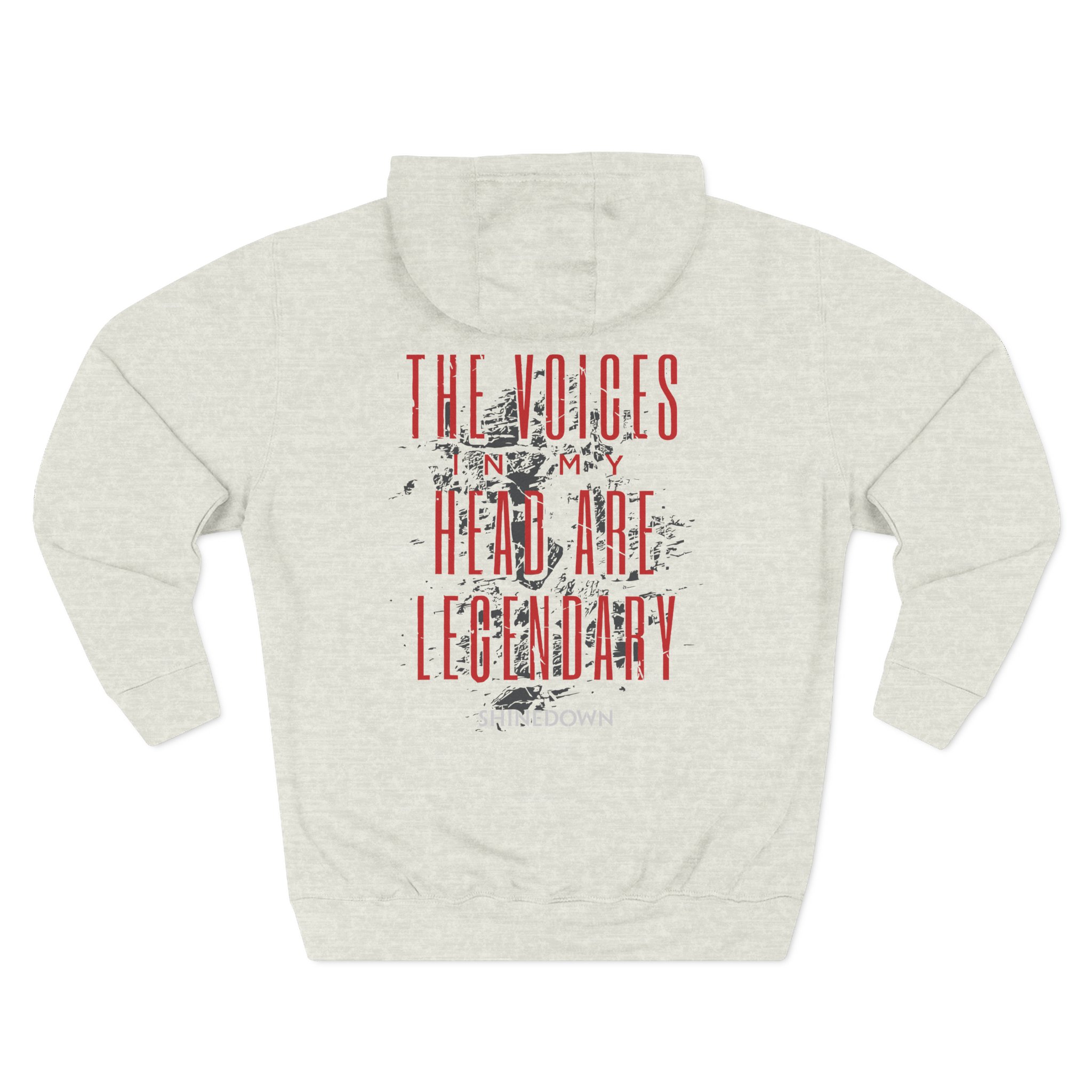 Shinedown The Voices Three-Panel Fleece Hoodie