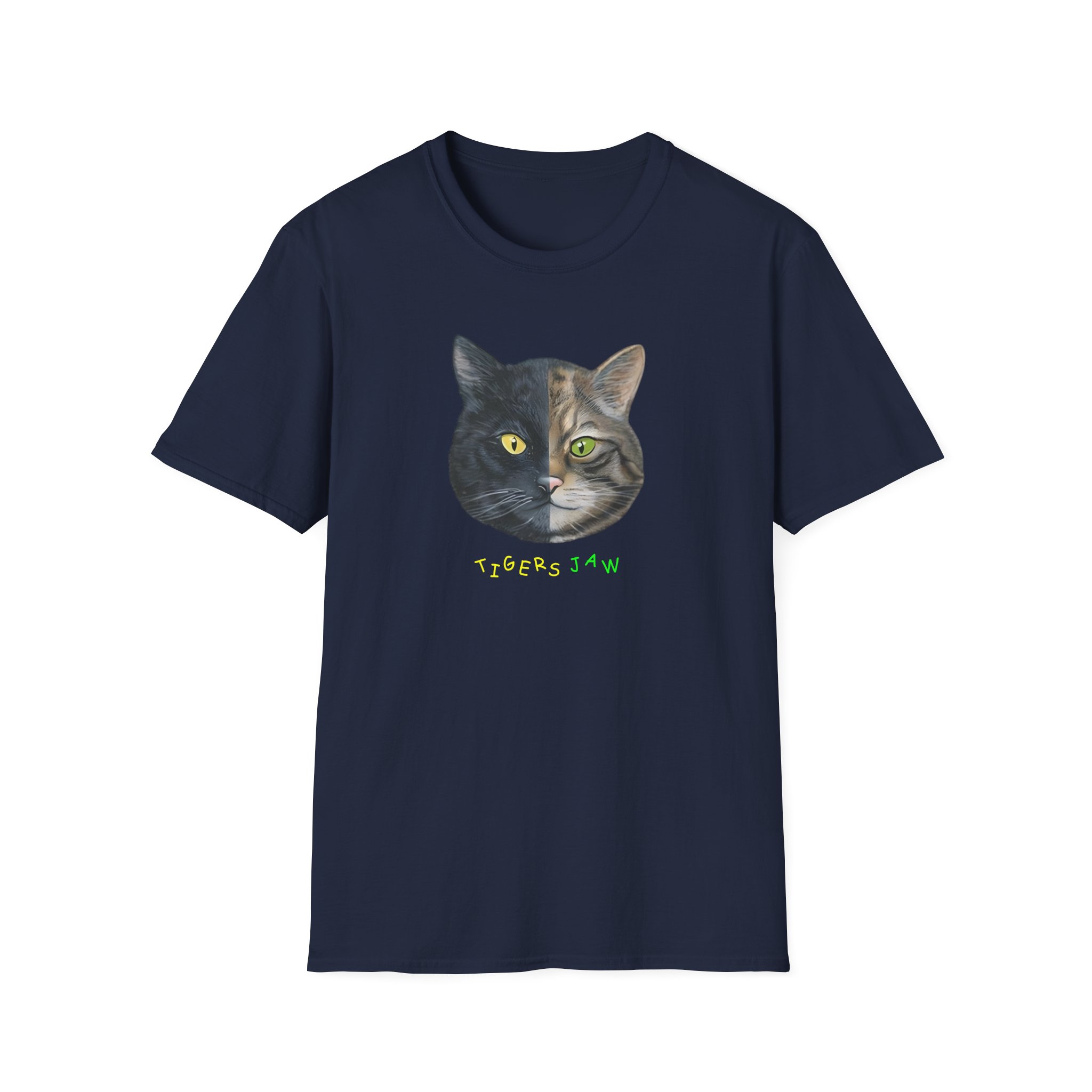 Tigers Jaw Cat Unisex Softstyle T-Shirt