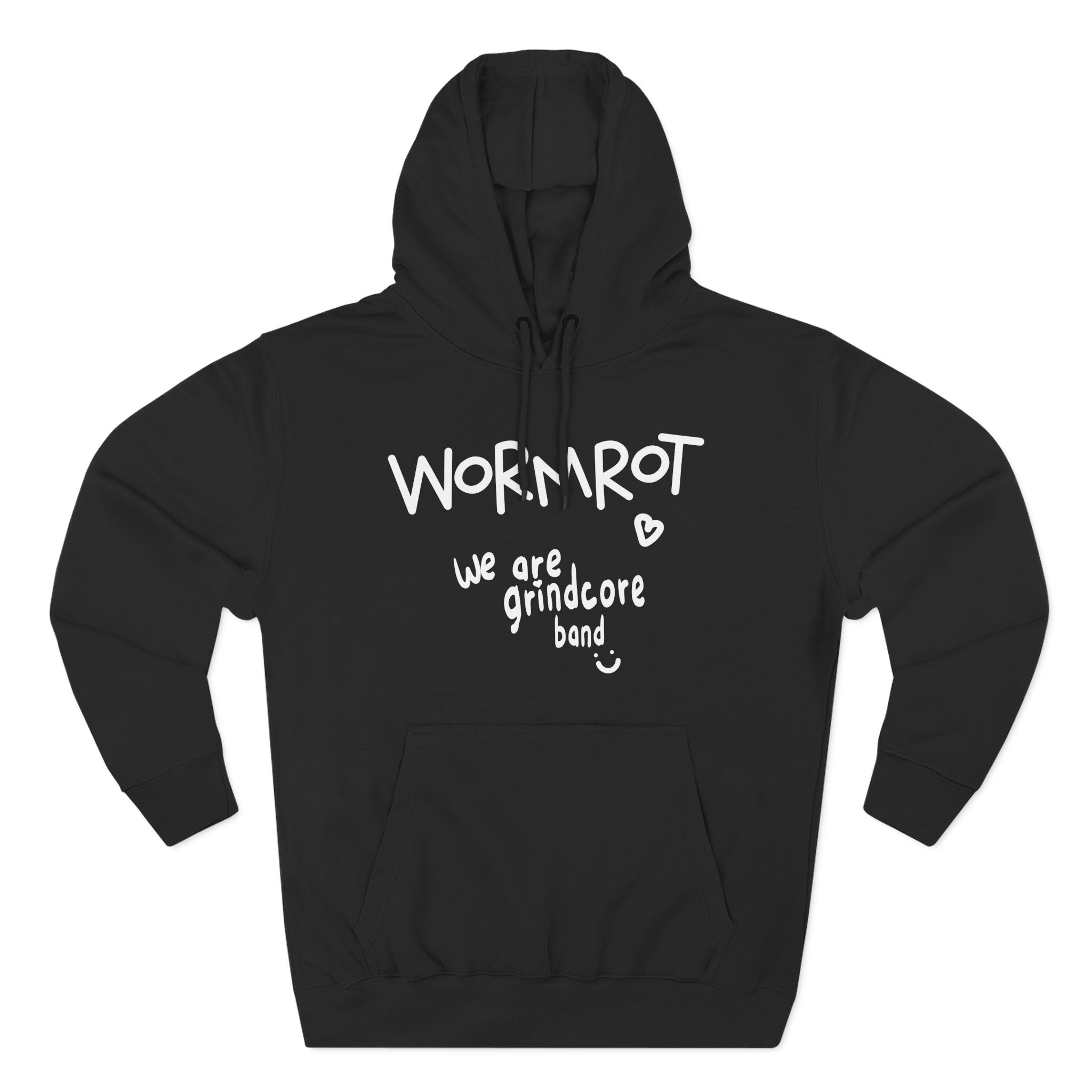 Wormrot We Are Grindcore Three-Panel Fleece Hoodie