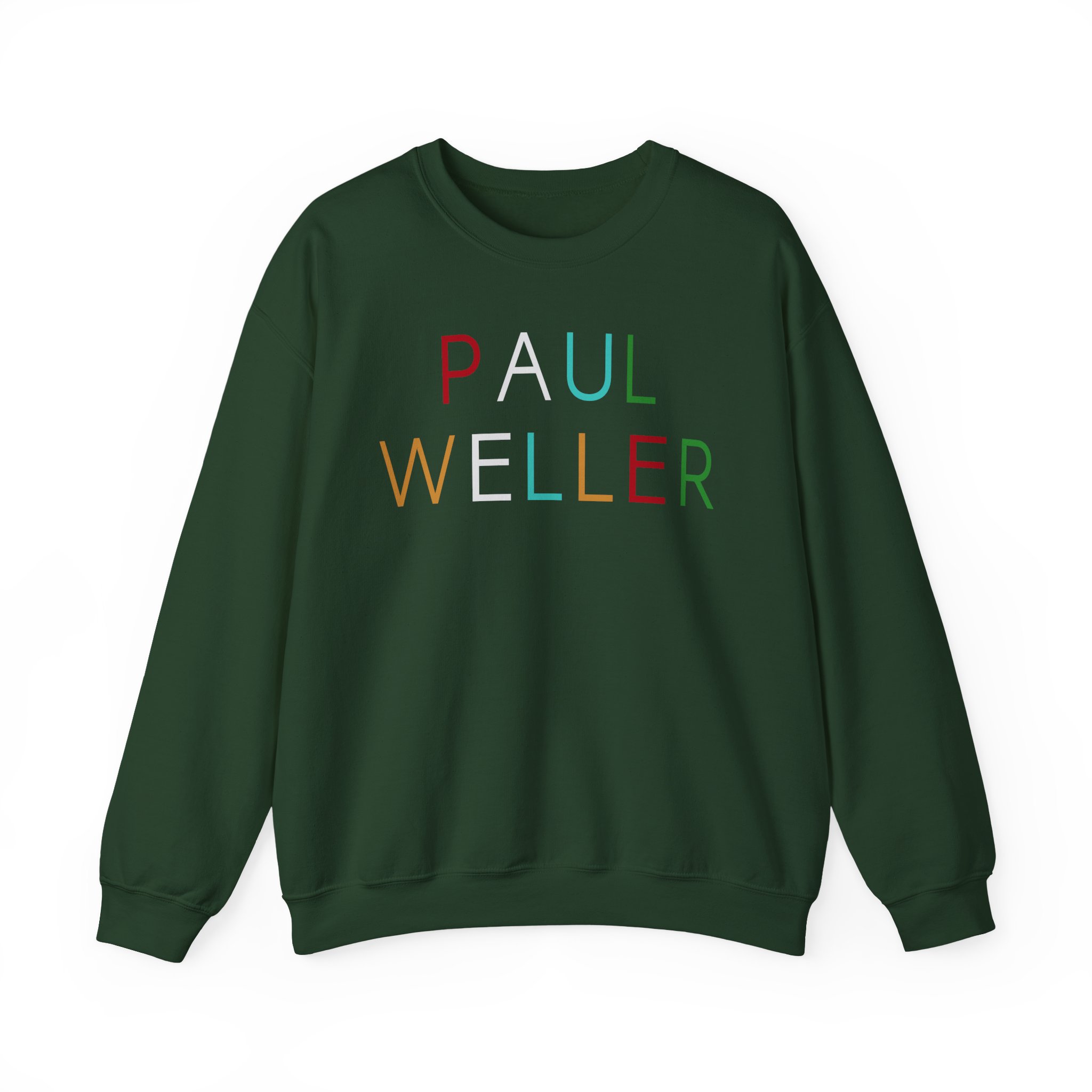 PW Multicolour Logo Unisex Heavy Blendâ„¢ Crewneck Sweatshirt