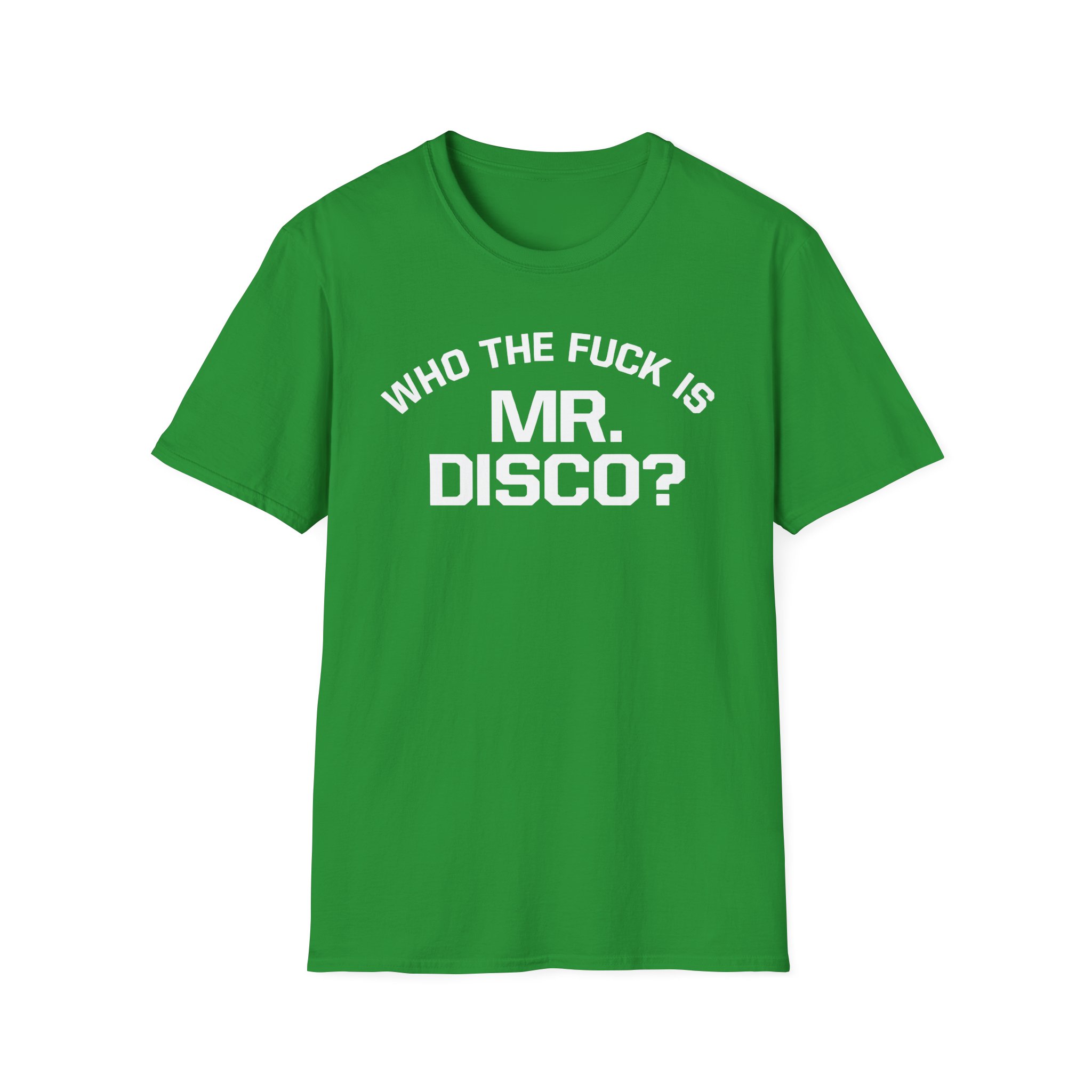 Panic at the Disco Who the Fuck is Mr. Disco Unisex Softstyle T-Shirt