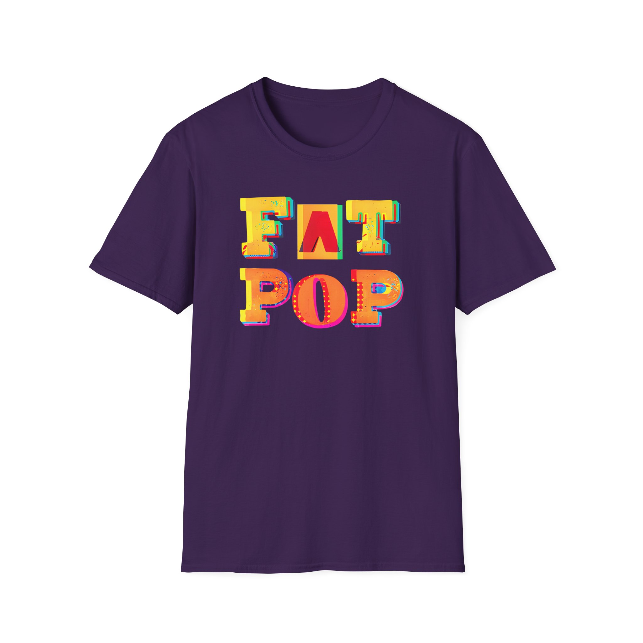 PW Fat Pop Logo Unisex Softstyle T-Shirt
