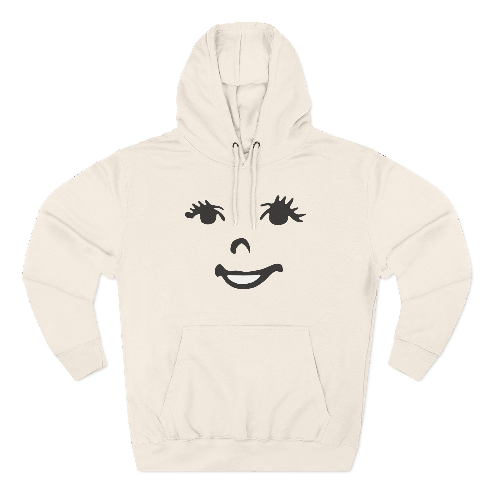 Blur Three-Panel Fleece Hoodie