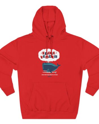 Eddie Vedder Whale Three-Panel Fleece Hoodie