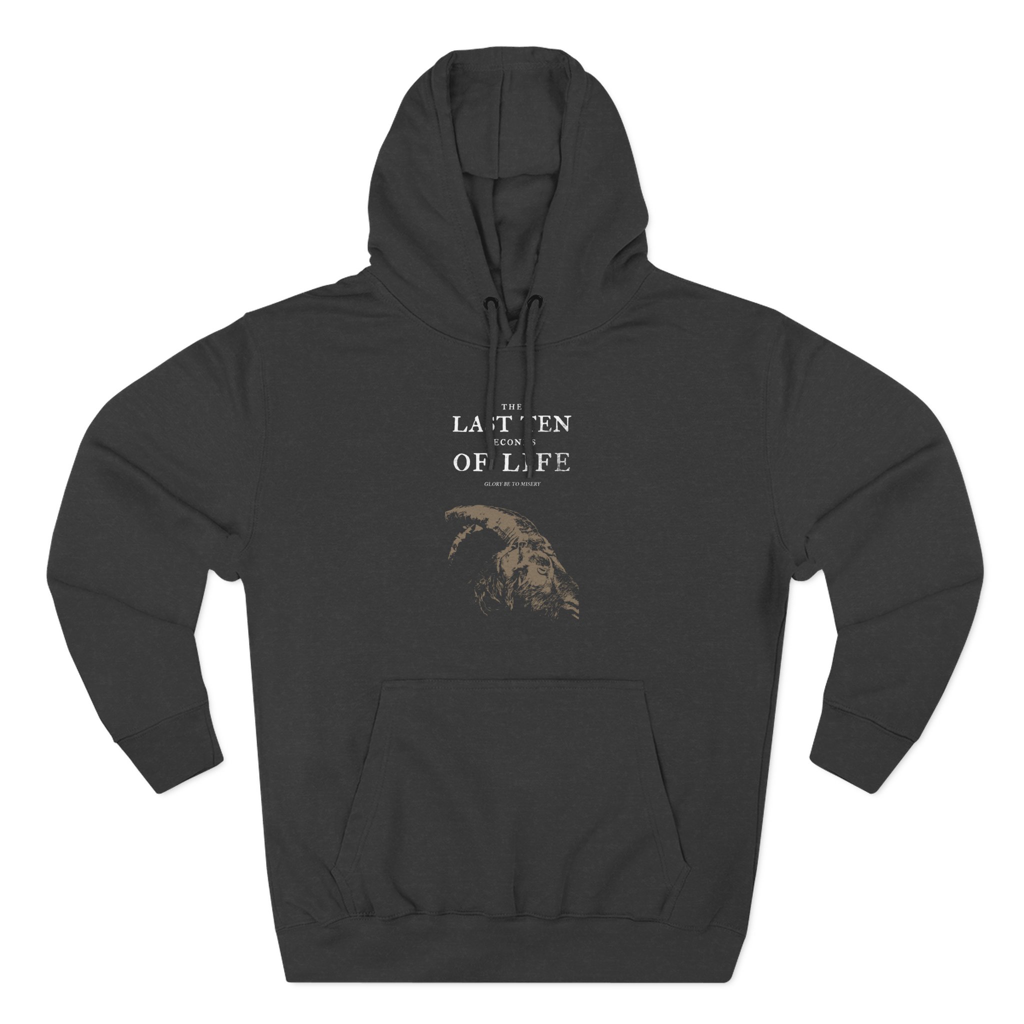 The Last Ten Seconds of Life Three-Panel Fleece Hoodie