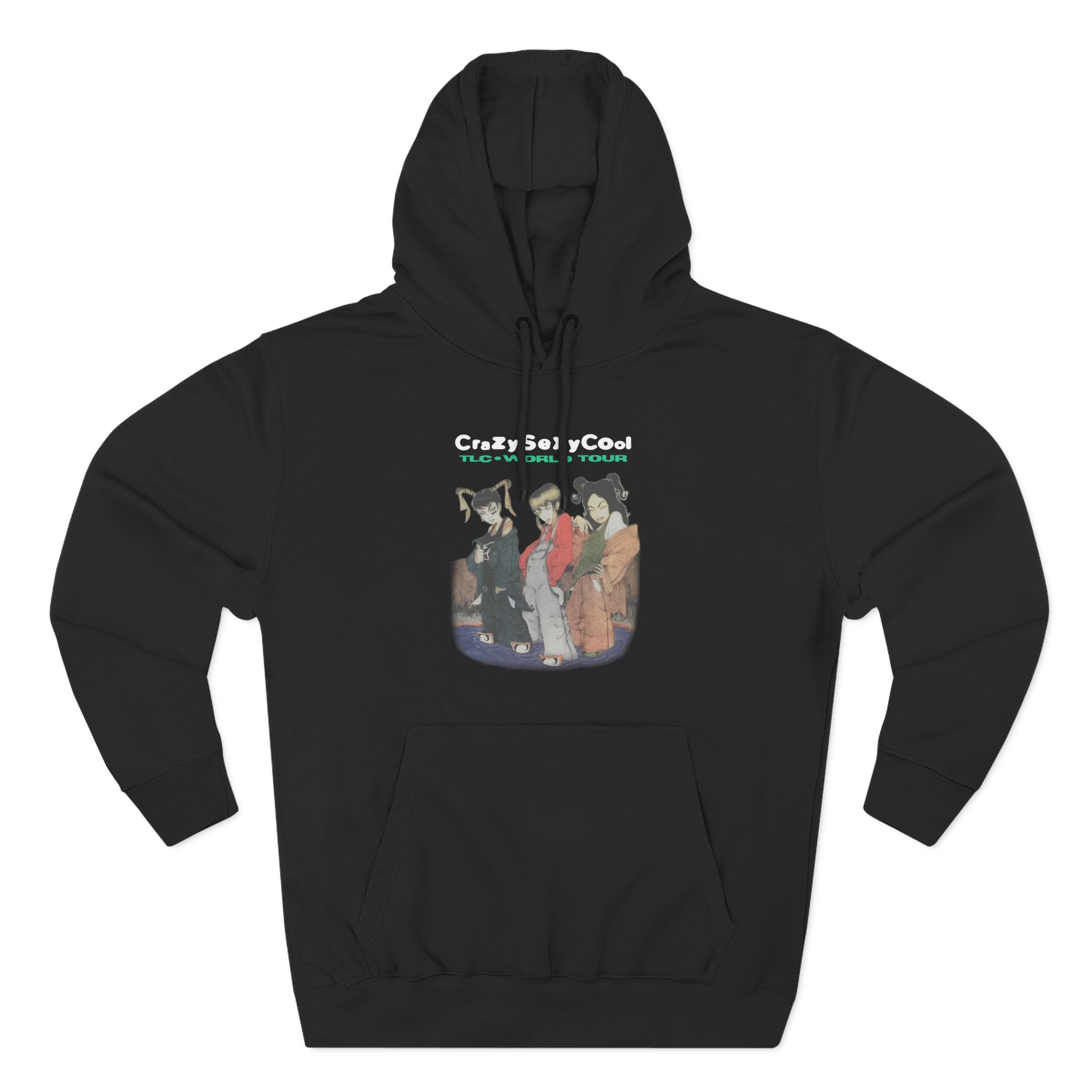 TLC CrazySexyCool Anime Three-Panel Fleece Hoodie