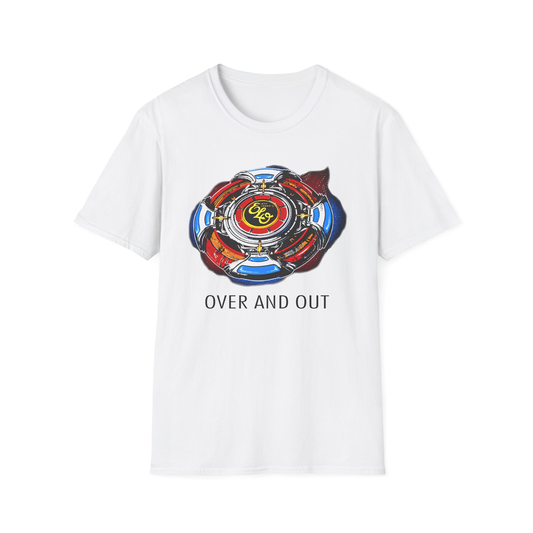 Elo Over and Out Spaceship Unisex Softstyle T-Shirt