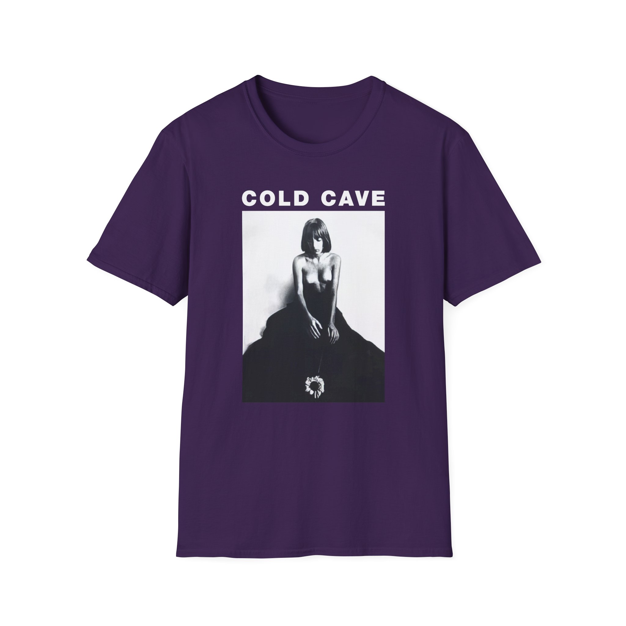 Cold Cave Sunflower Unisex Softstyle T-Shirt