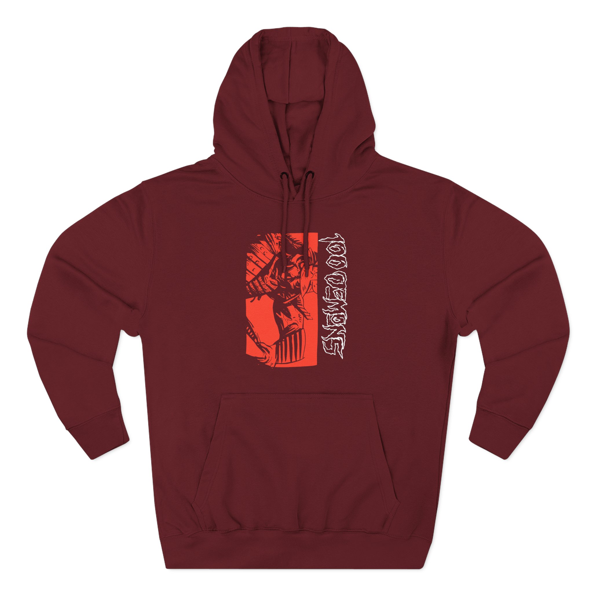 100 Demons Three-Panel Fleece Hoodie