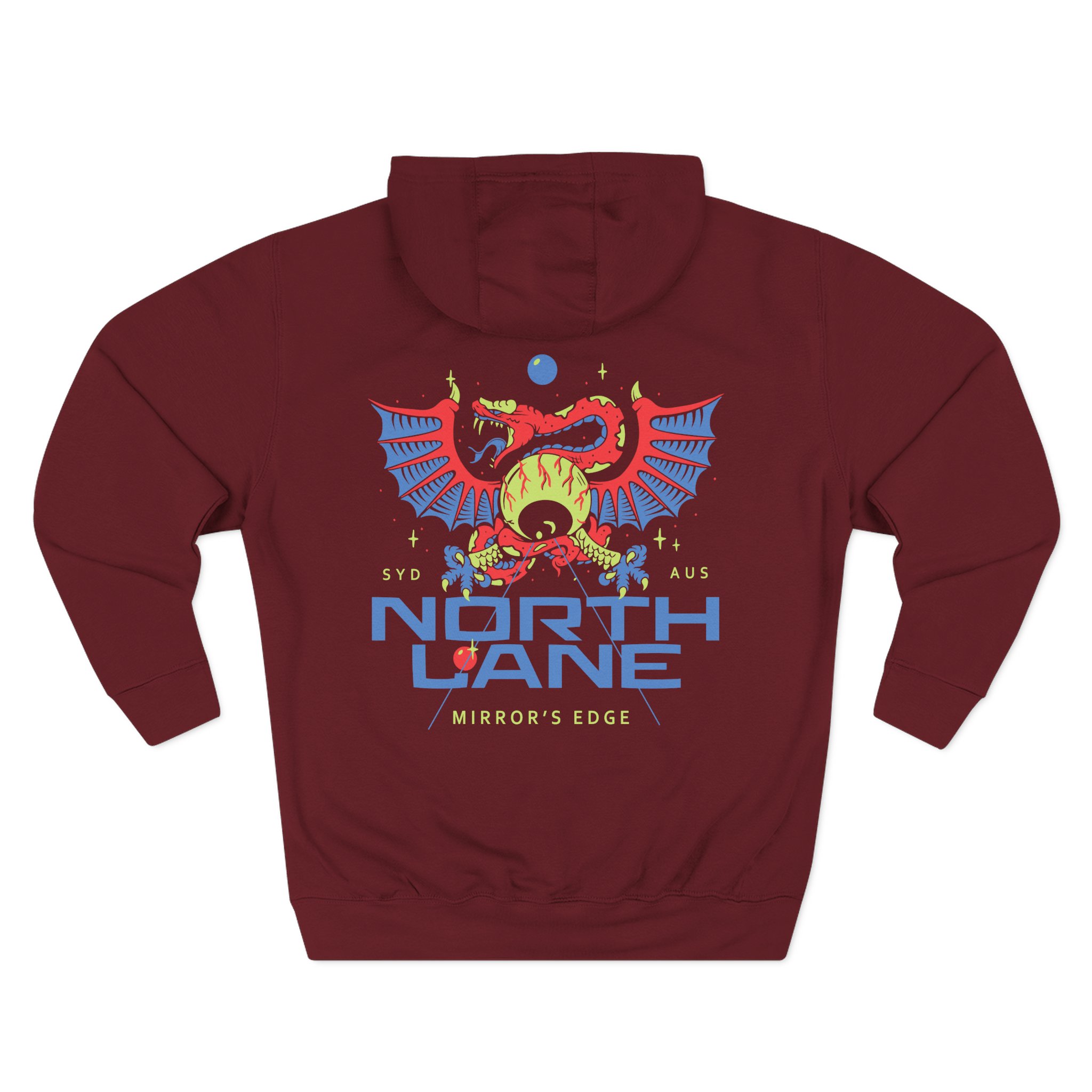 Northlane Dragon Eye Three-Panel Fleece Hoodie