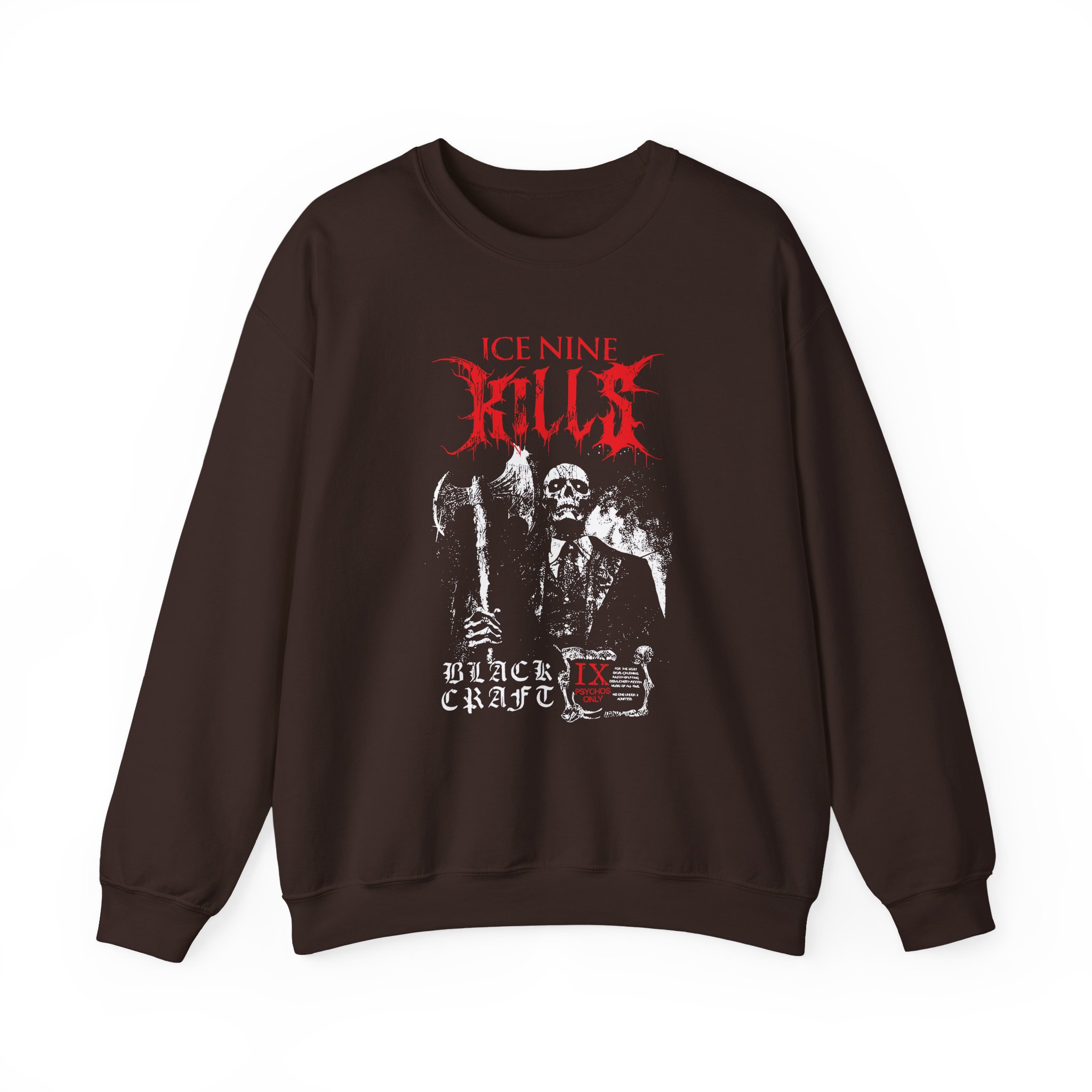 Ice Nine Kills Ink Skeleton Corpses Unisex Heavy Blendâ„¢ Crewneck Sweatshirt