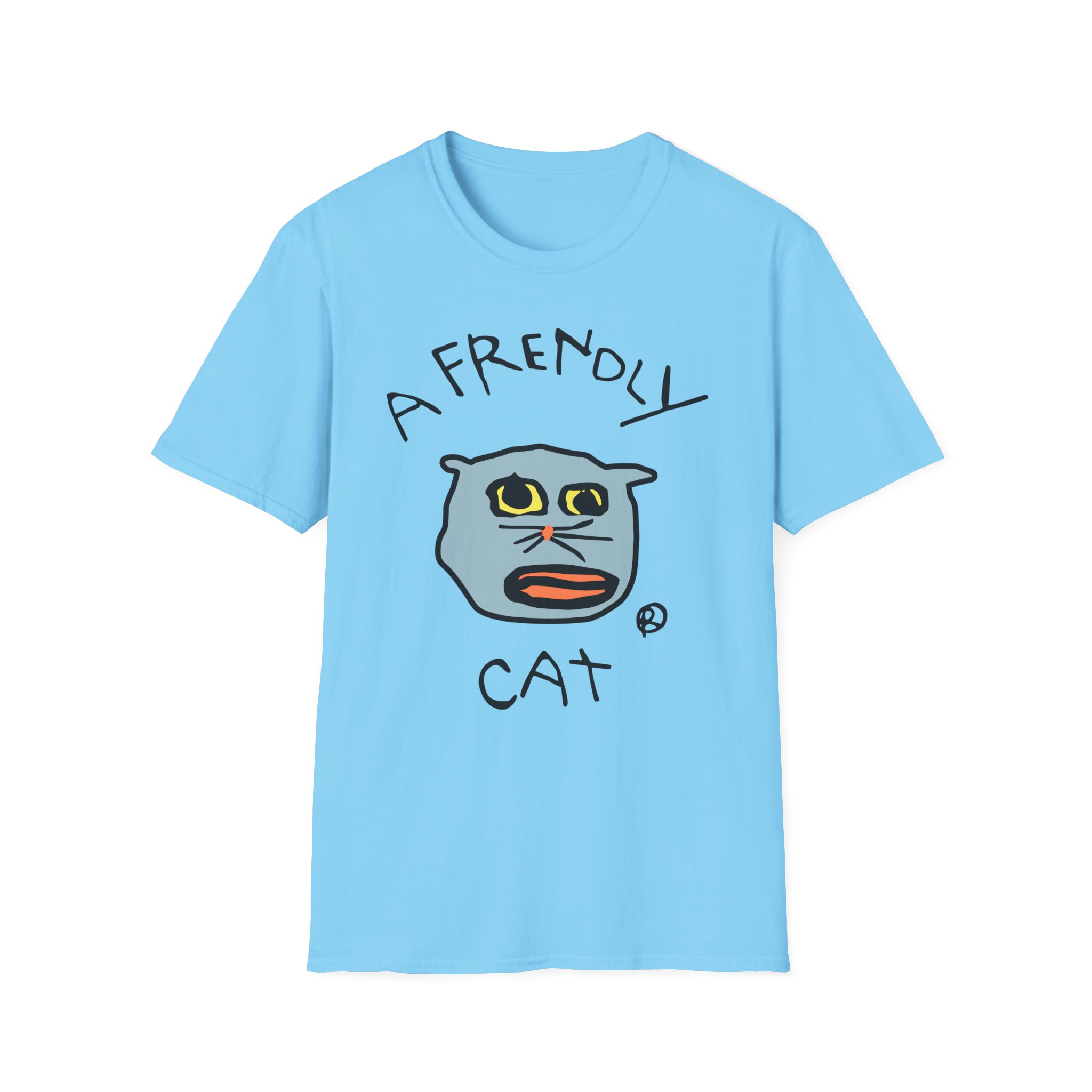 Lirik Just a Frendly Cat Unisex Softstyle T-Shirt