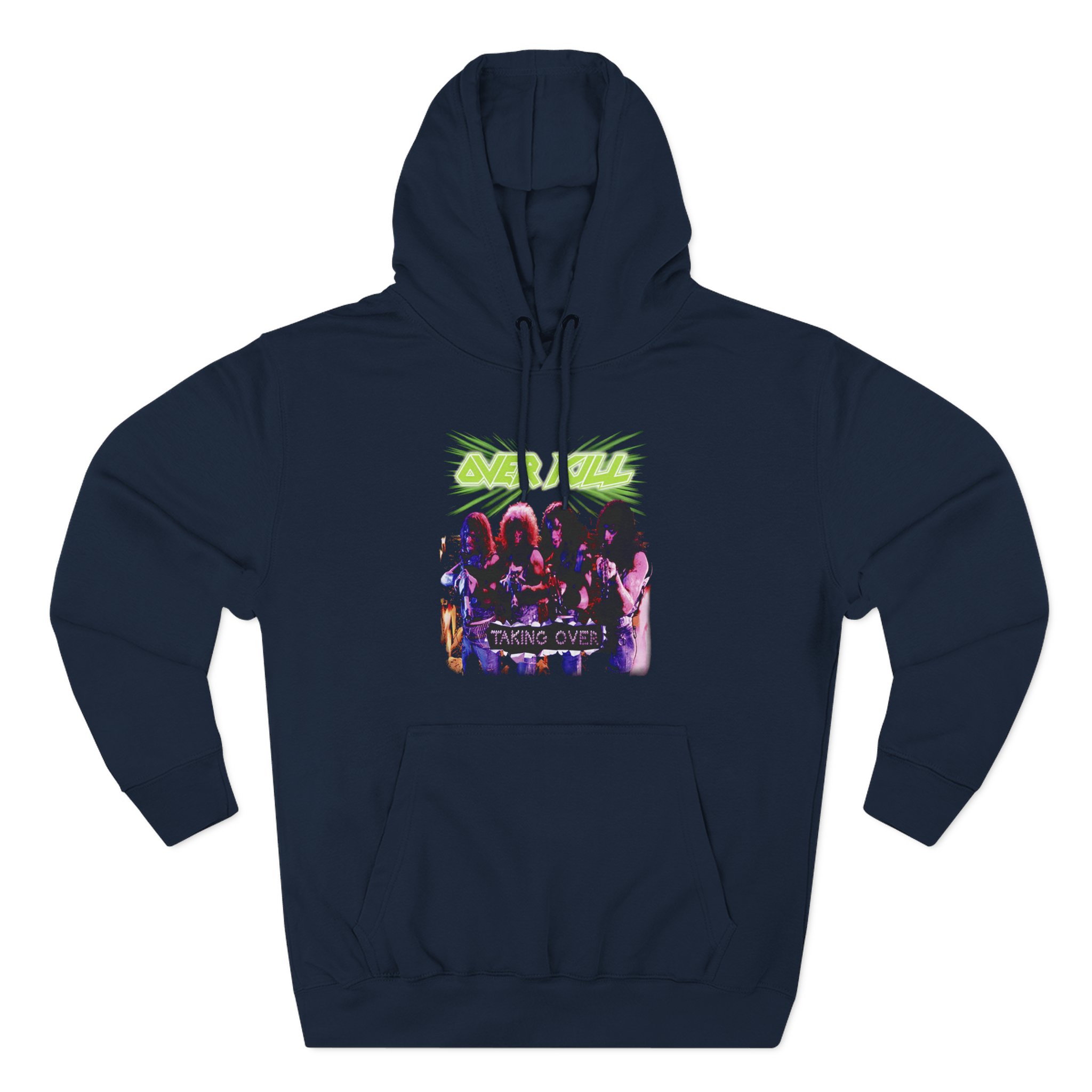 Overkill Taking Over Three-Panel Fleece Hoodie