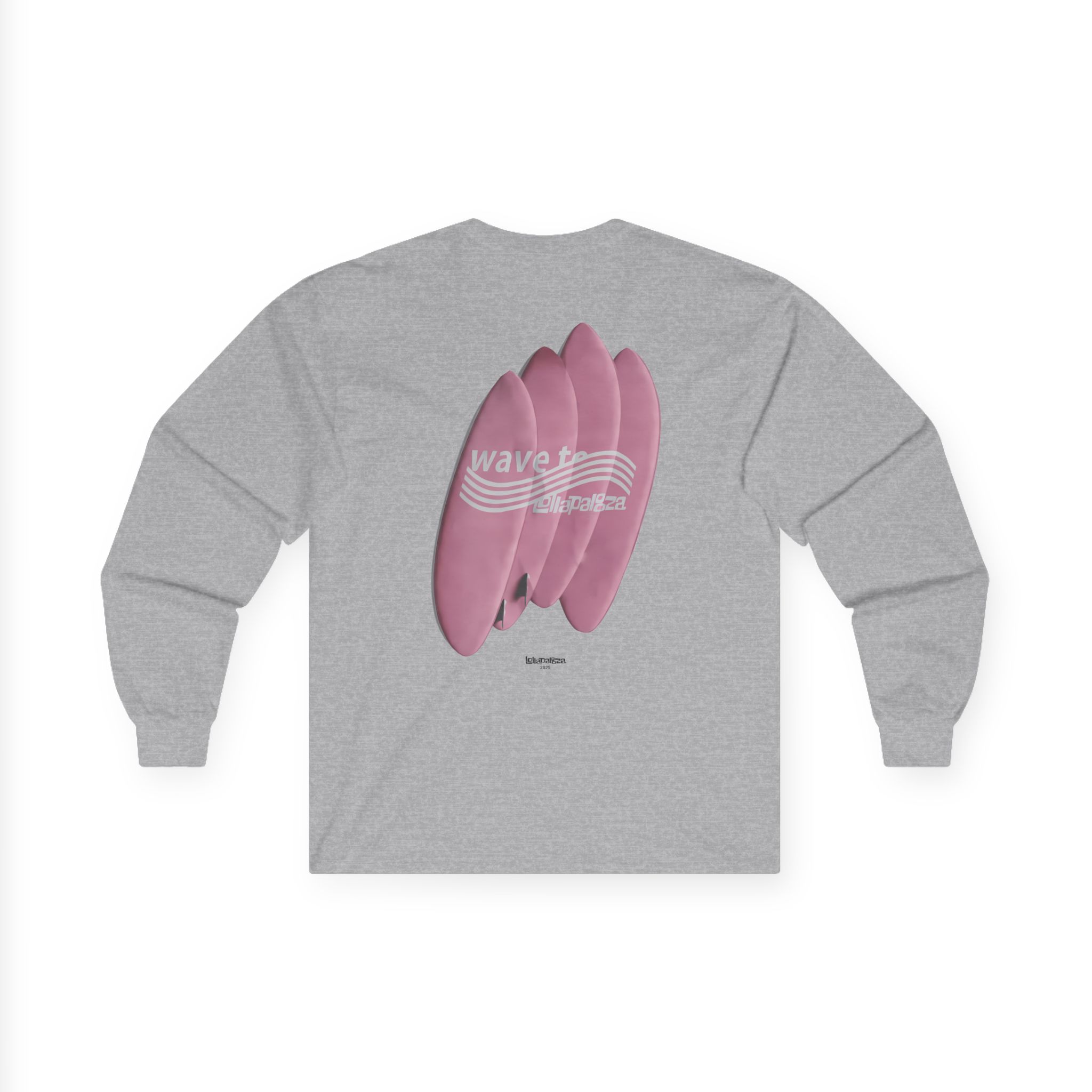 Wave to Earth Lollapolooza Unisex Ultra Cotton Long Sleeve Tee