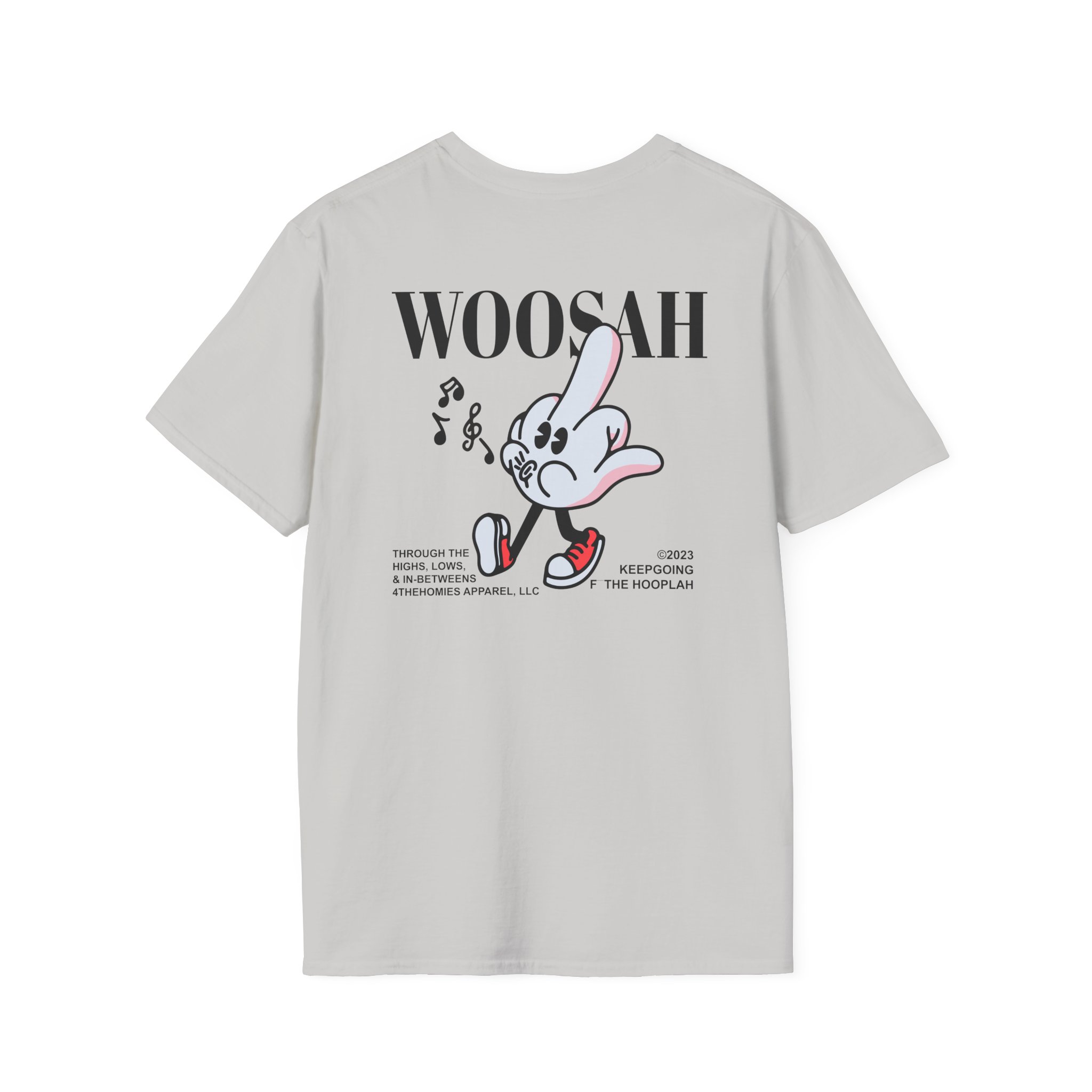 Mike Stud Keepgoing Woosah Unisex Softstyle T-Shirt