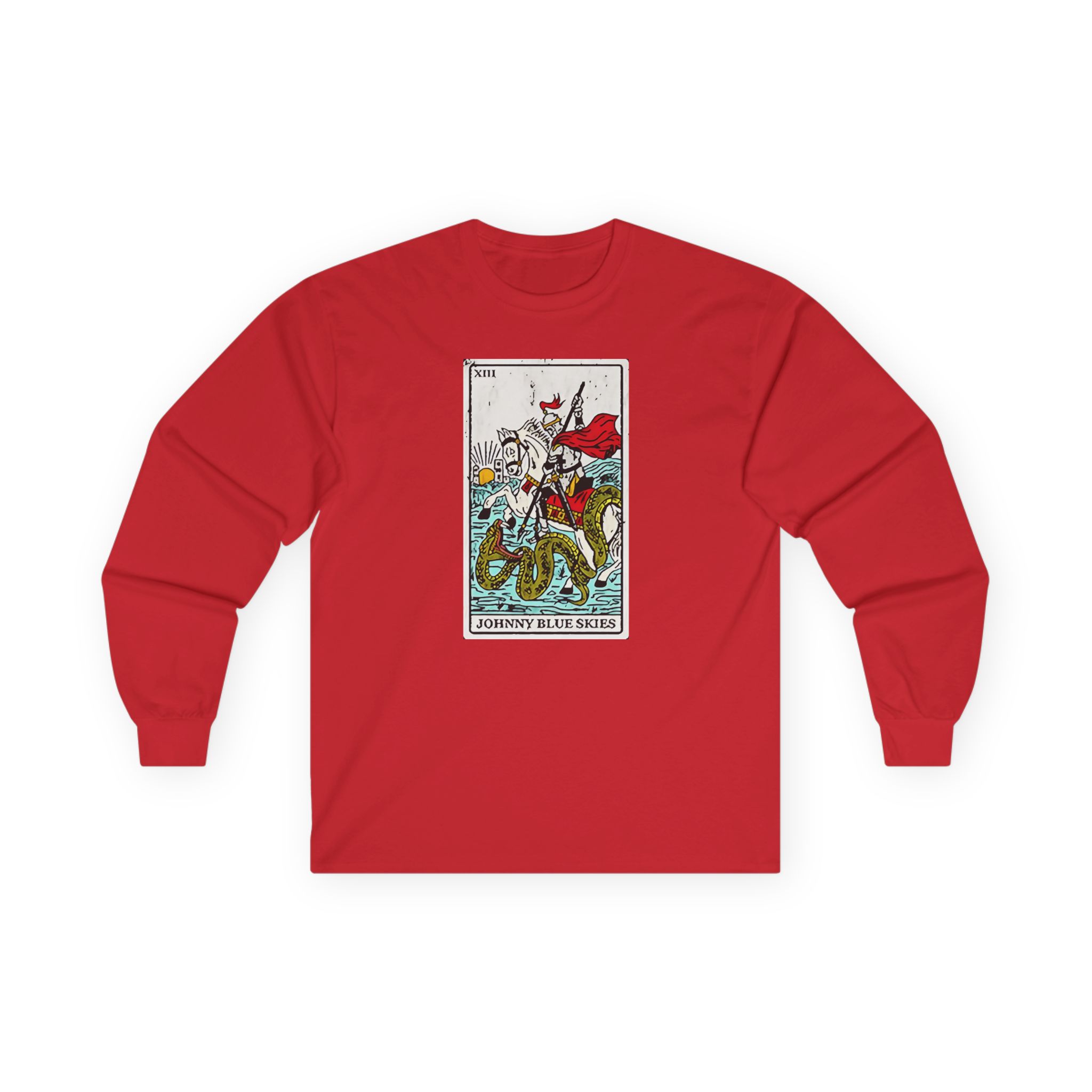 Sturgill Simpson Death Card Unisex Ultra Cotton Long Sleeve Tee