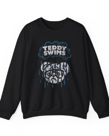 Teddy Swims Rainy Day Teddy Unisex Heavy Blend Crewneck Sweatshirt