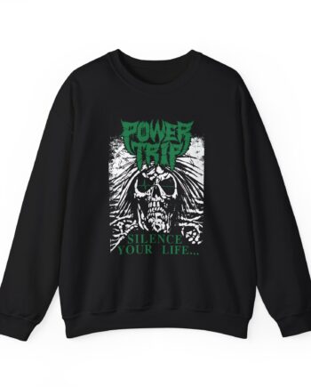 Power Trip Silence Unisex Heavy Blend™ Crewneck Sweatshirt