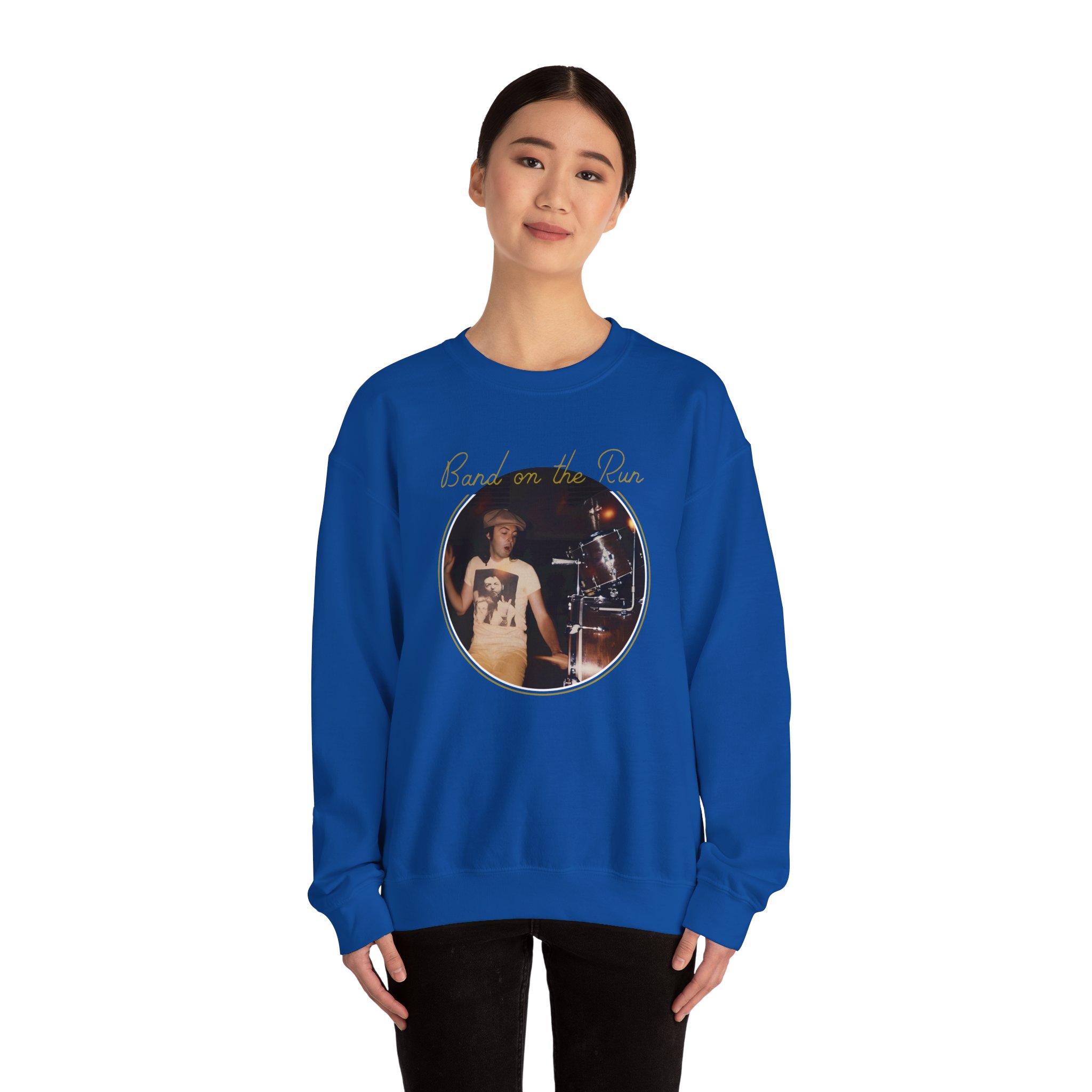 Wings Band On The Run Unisex Heavy Blendâ„¢ Crewneck Sweatshirt