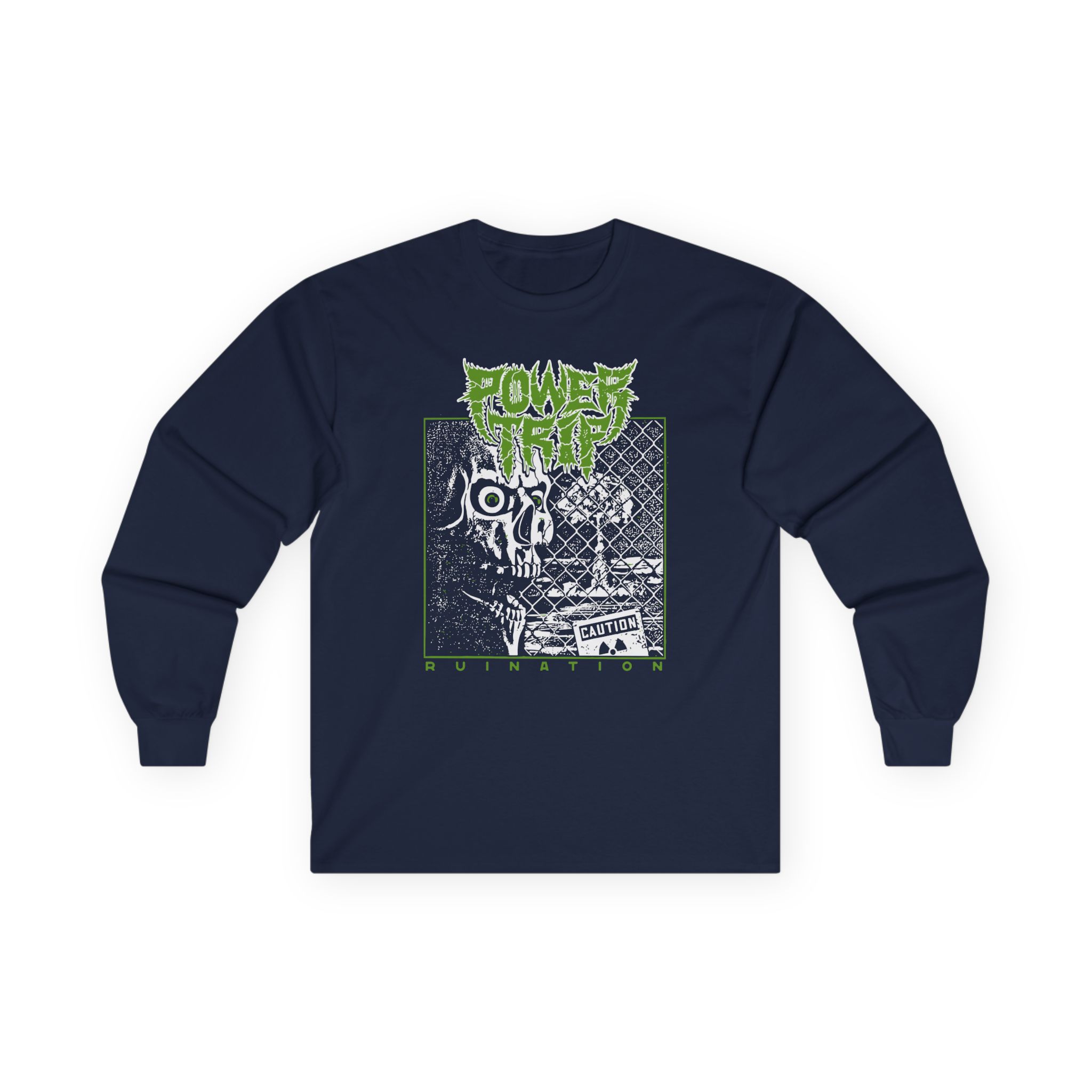 Power Trip Ruination Unisex Ultra Cotton Long Sleeve Tee