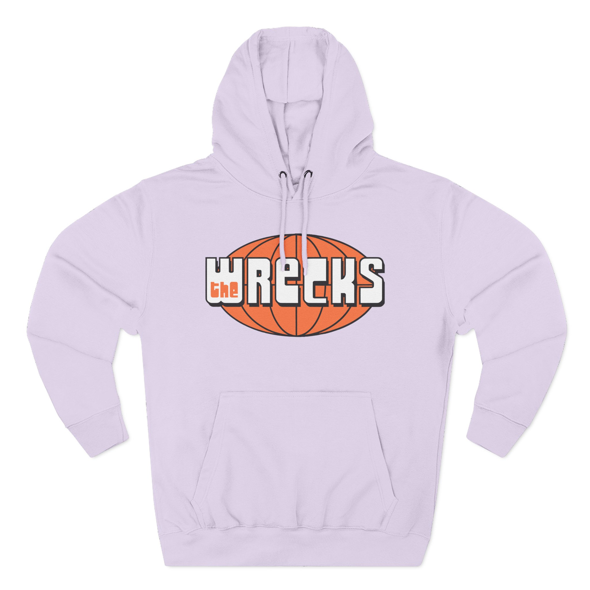 The Wrecks Retro Globe Three-Panel Fleece Hoodie