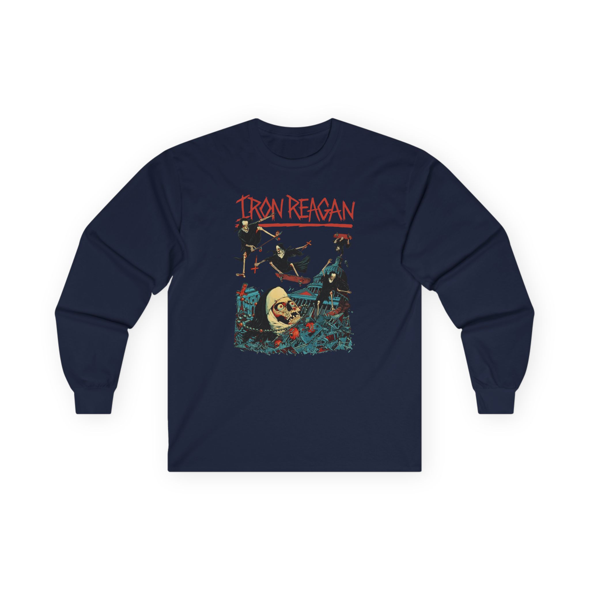 Iron Reagan Unisex Ultra Cotton Long Sleeve Tee