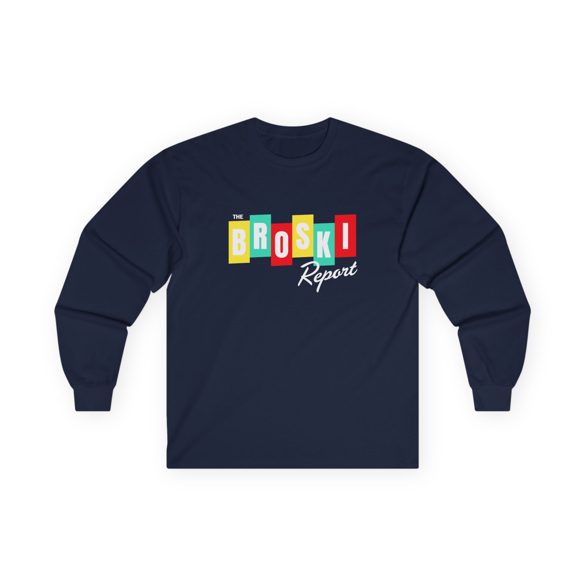 Broski Report National News Blast Unisex Ultra Cotton Long Sleeve Tee