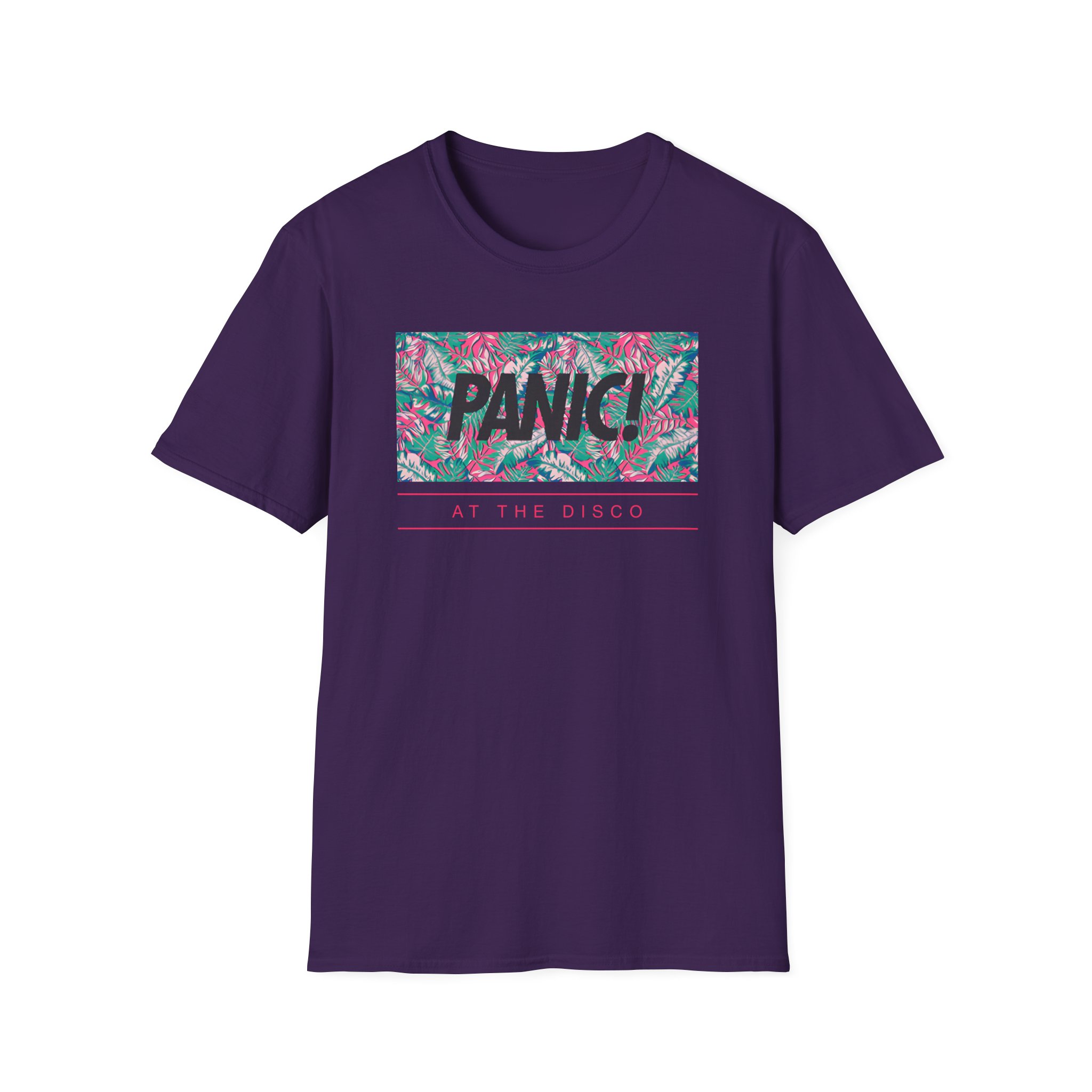 Panic at the Disco Floral Unisex Softstyle T-Shirt