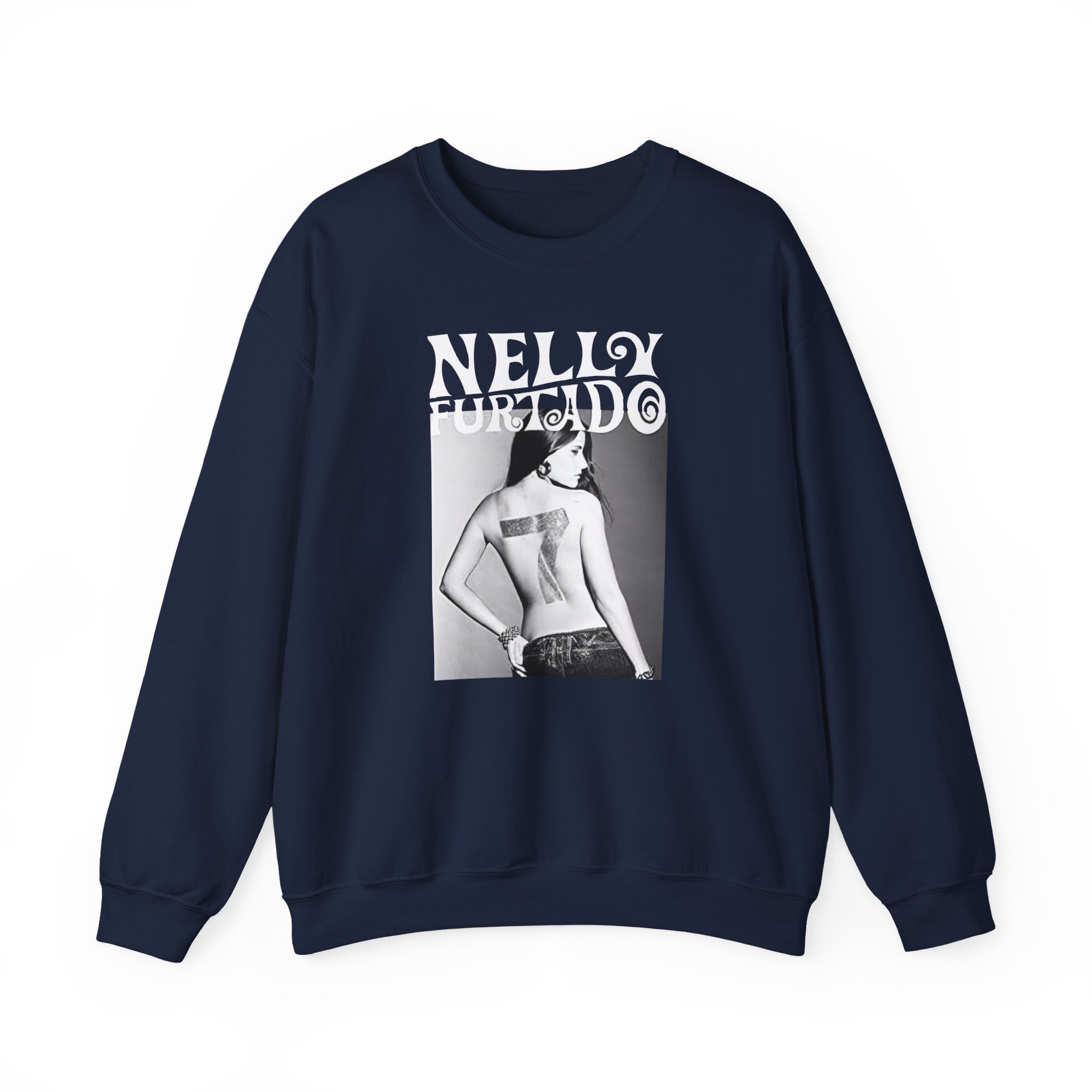 Nelly Furtado 7 Album Unisex Heavy Blend Crewneck Sweatshirt