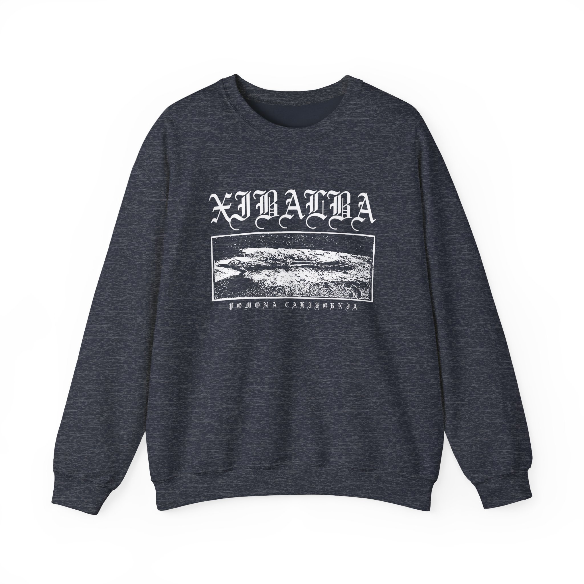 Xibalba Inking Body Unisex Heavy Blendâ„¢ Crewneck Sweatshirt