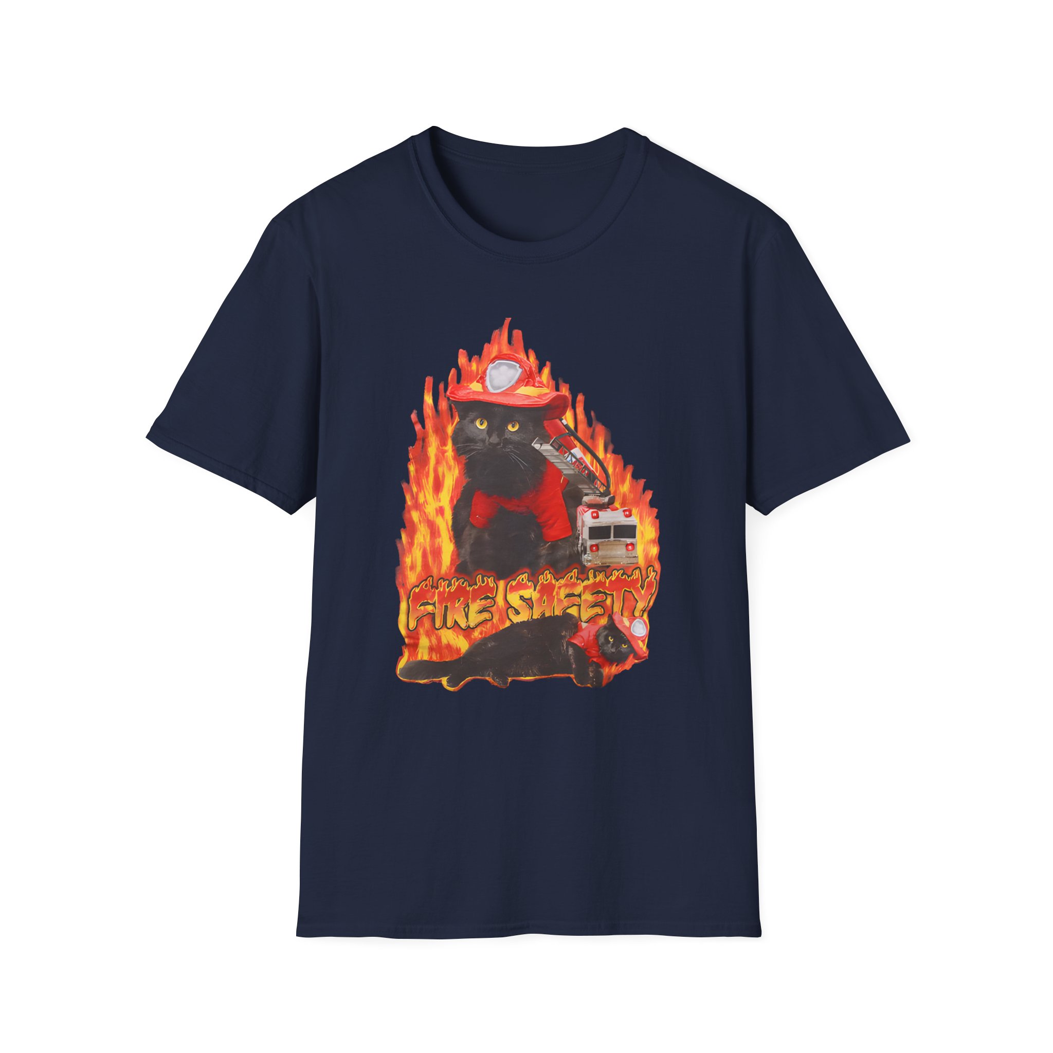 William Osman Fire Safety Unisex Softstyle T-Shirt