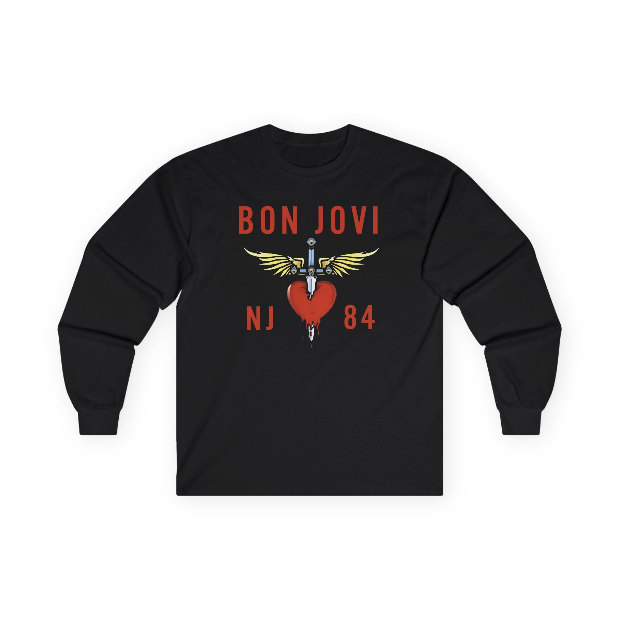 Bon Jovi You Give Love a Bad Name Unisex Ultra Cotton Long Sleeve Tee