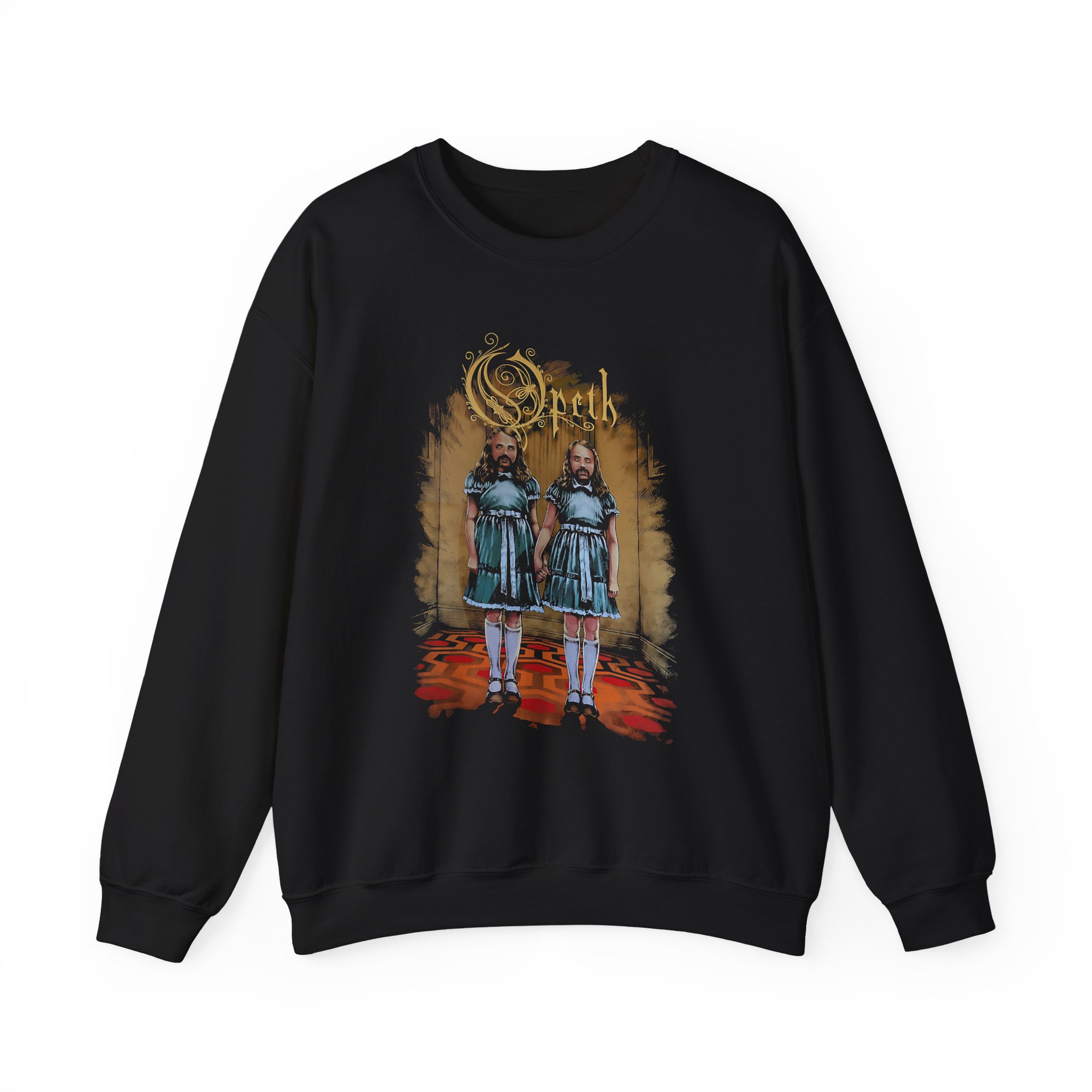 Opeth Twins Unisex Heavy Blendâ„¢ Crewneck Sweatshirt
