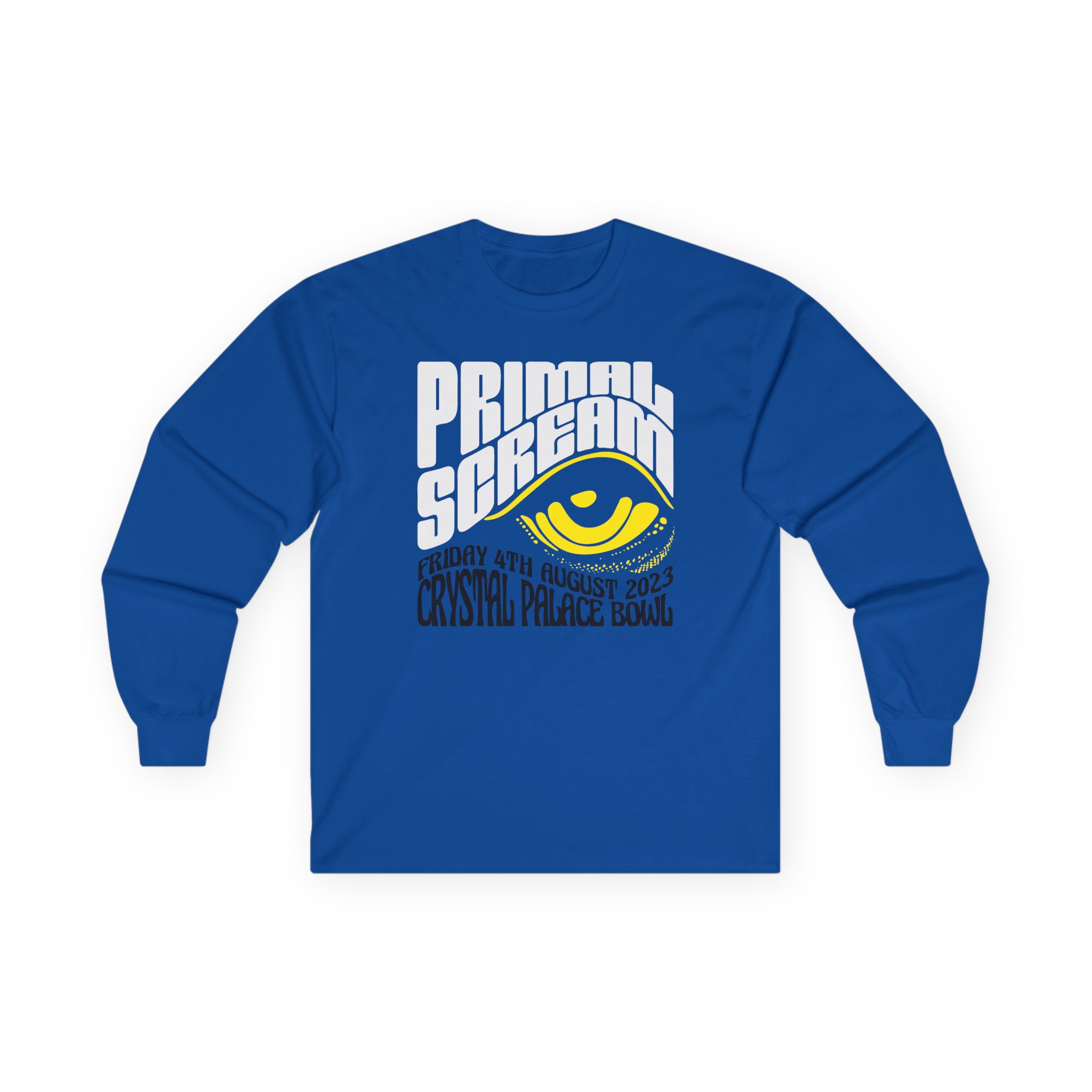 Primal Scream London Crystal Palace Bowl Unisex Ultra Cotton Long Sleeve Tee