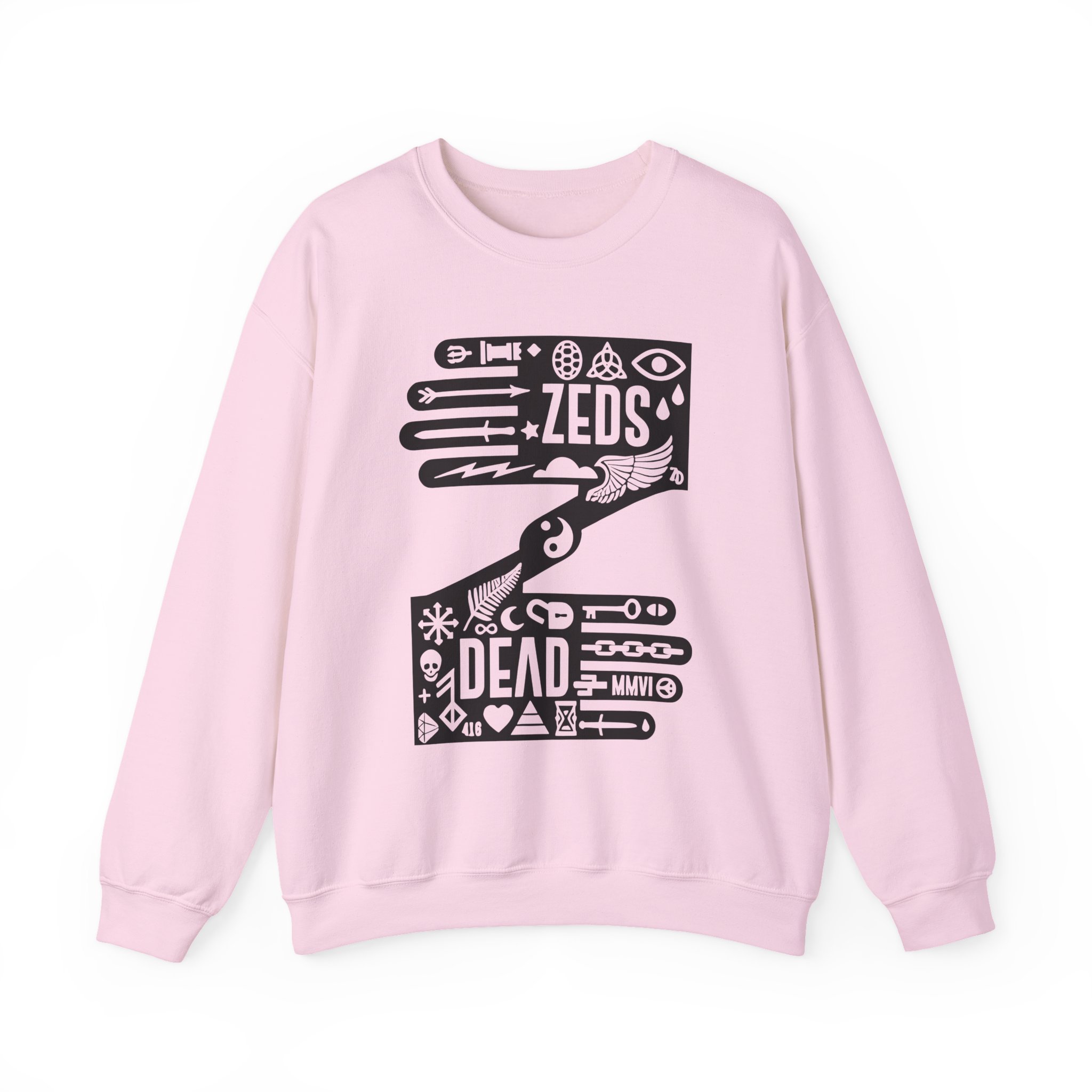 Zeds Dead Unisex Heavy Blendâ„¢ Crewneck Sweatshirt