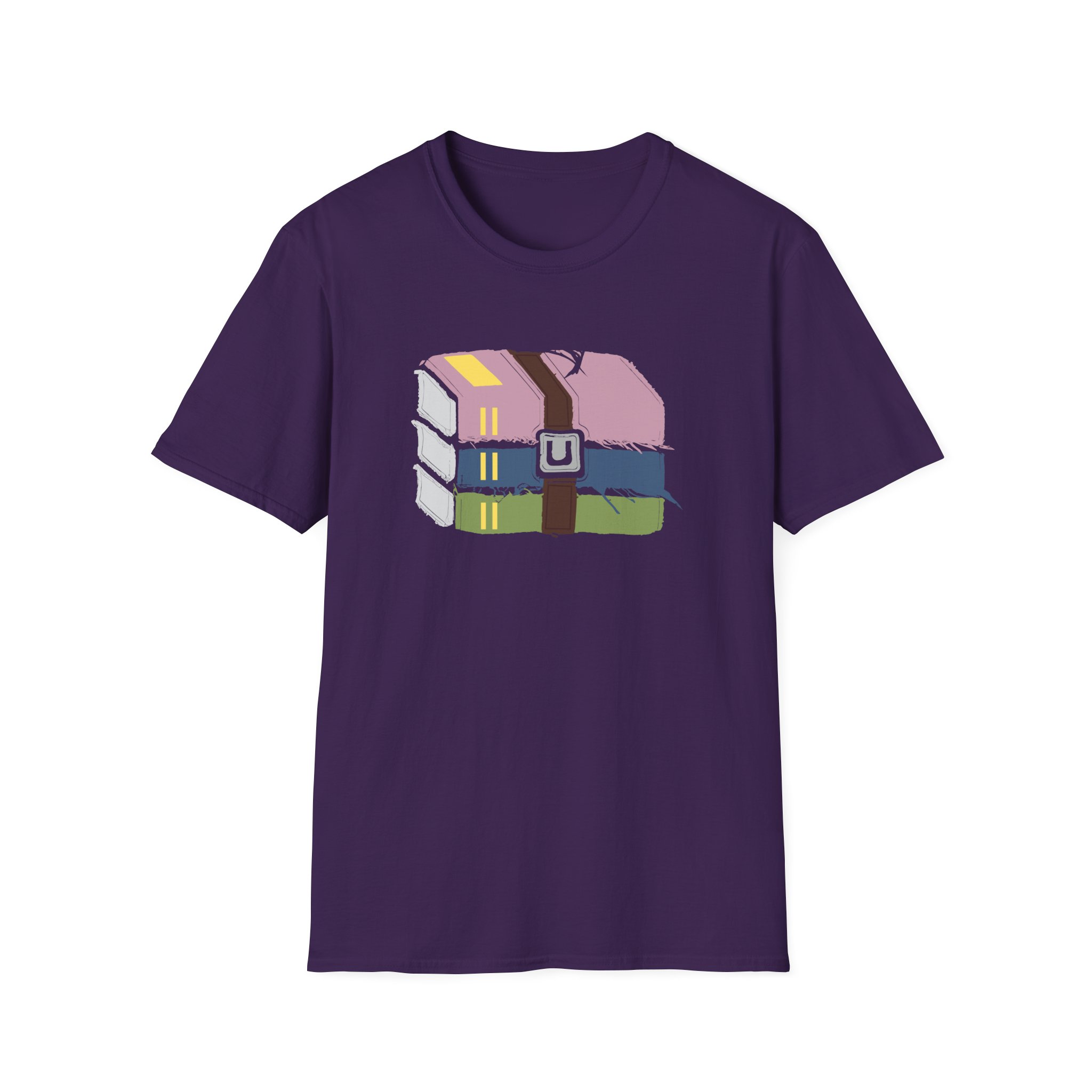 Winrar Frayed Logo Unisex Softstyle T-Shirt