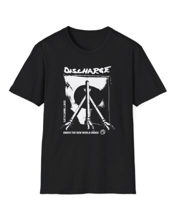 Discharge New World Order Unisex Softstyle T-Shirt