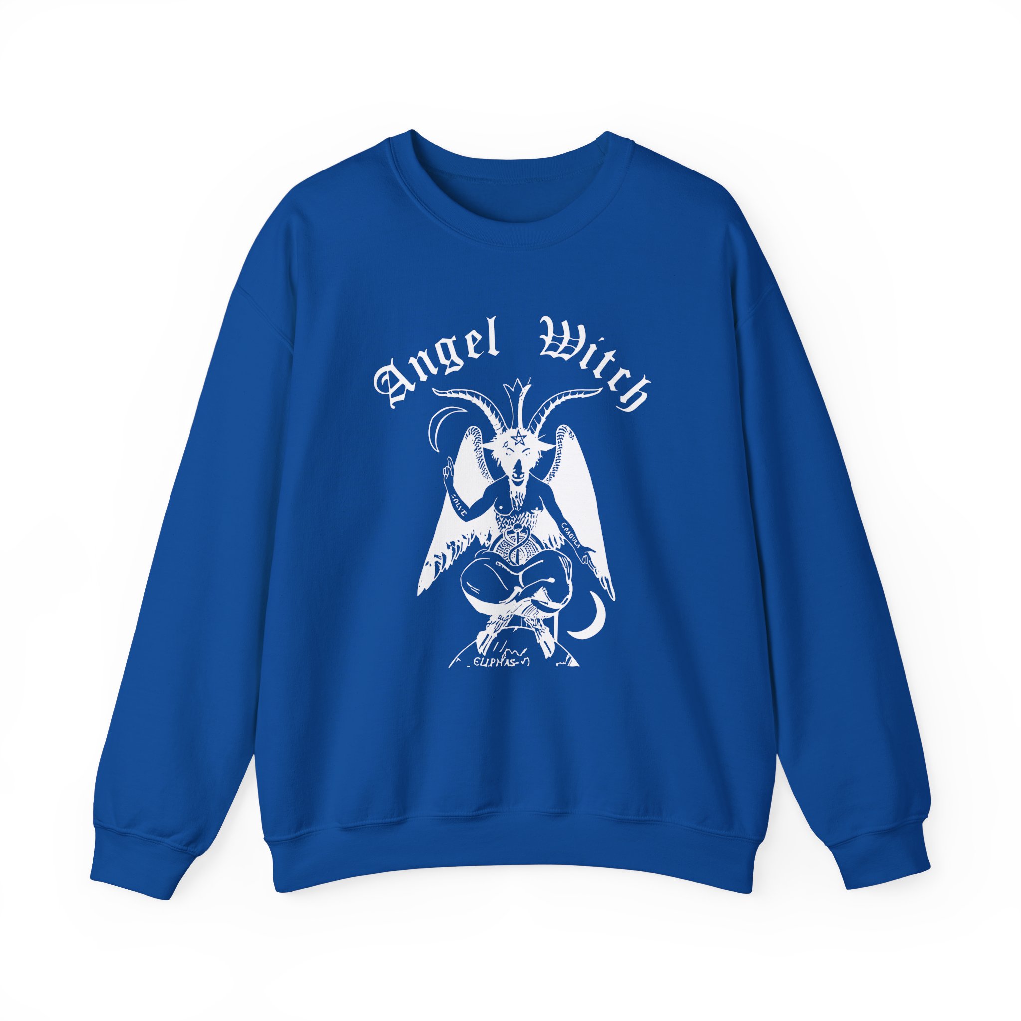 Angel Witch Baphomet Unisex Heavy Blendâ„¢ Crewneck Sweatshirt