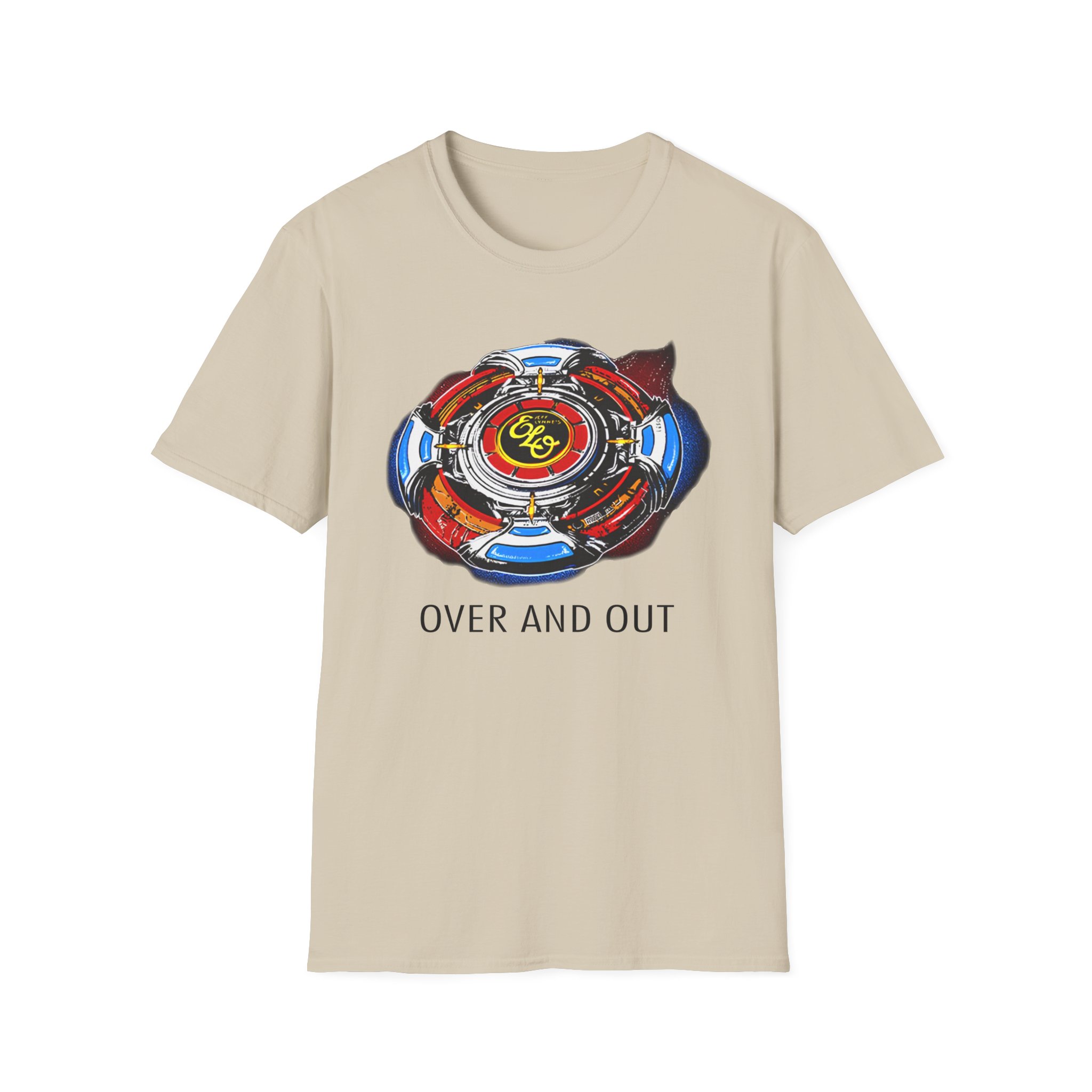 Elo Over and Out Spaceship Unisex Softstyle T-Shirt