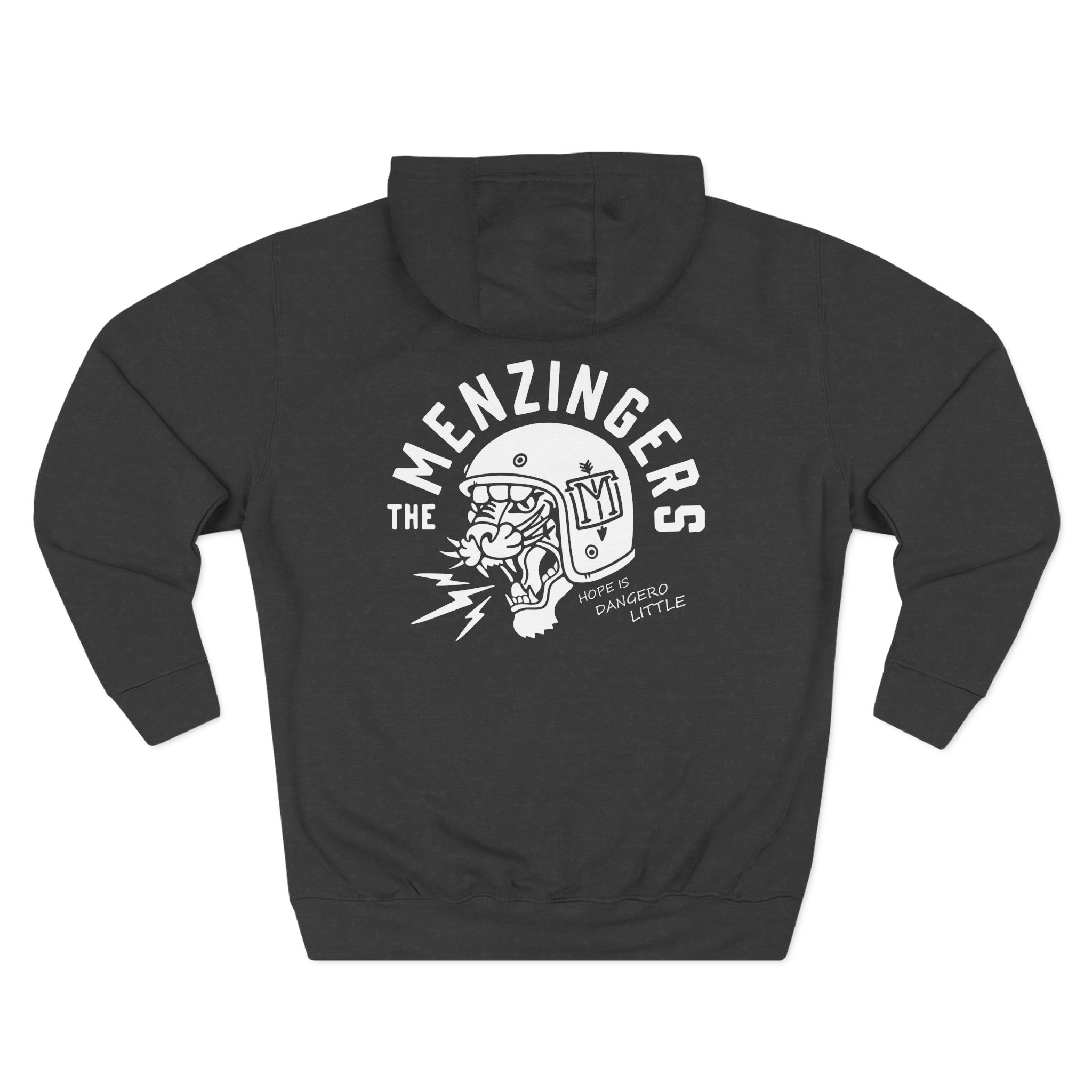 The Menzingers Helmet Tiger Three-Panel Fleece Hoodie