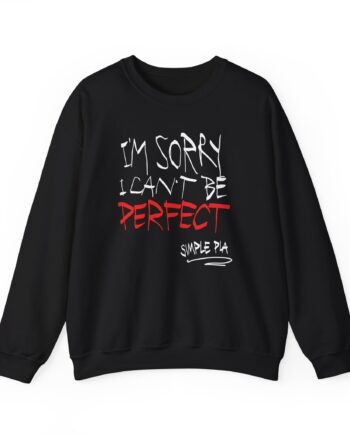 Simple Plan I'm Sorry I Can't Be Perfect Unisex Heavy Blend™ Crewneck Sweatshirt