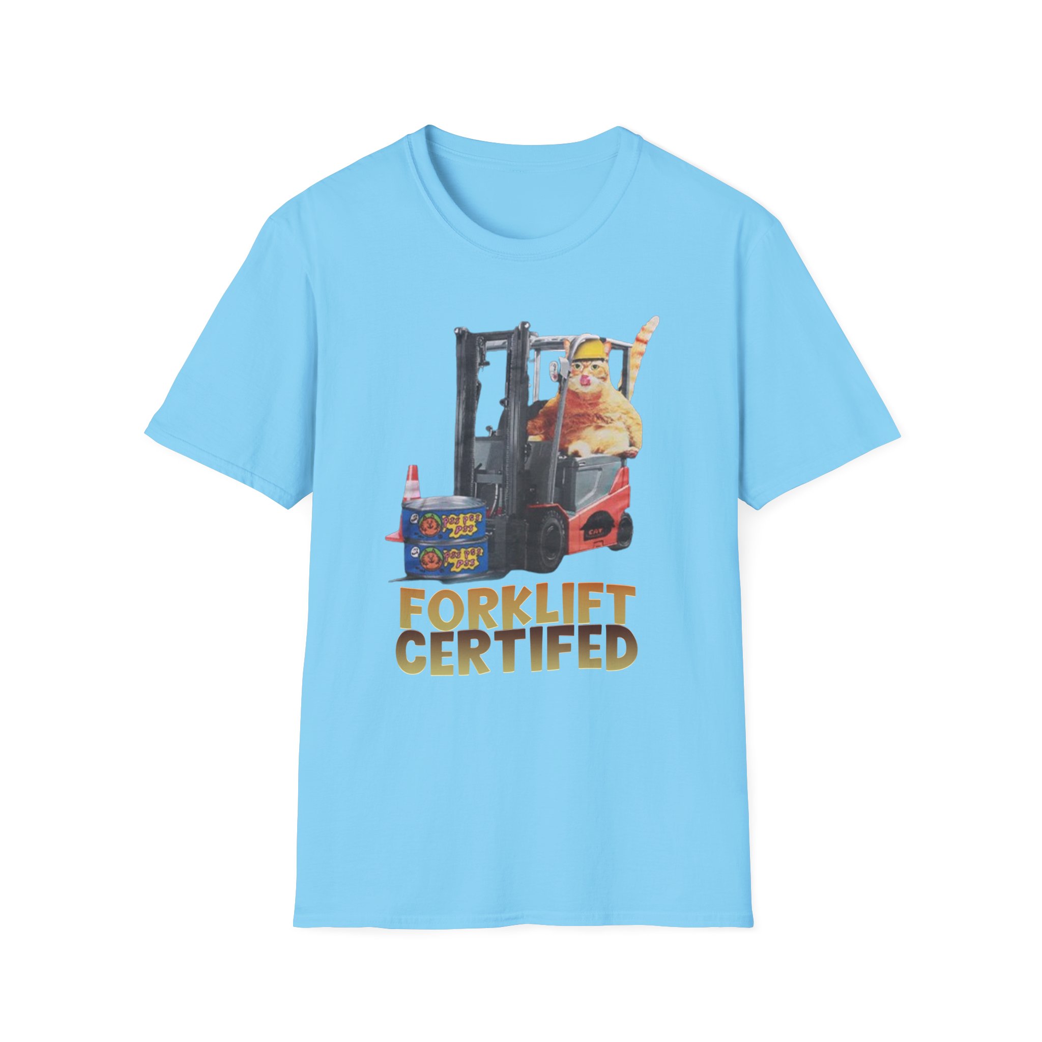 William Osman Forklift Certified Unisex Softstyle T-Shirt
