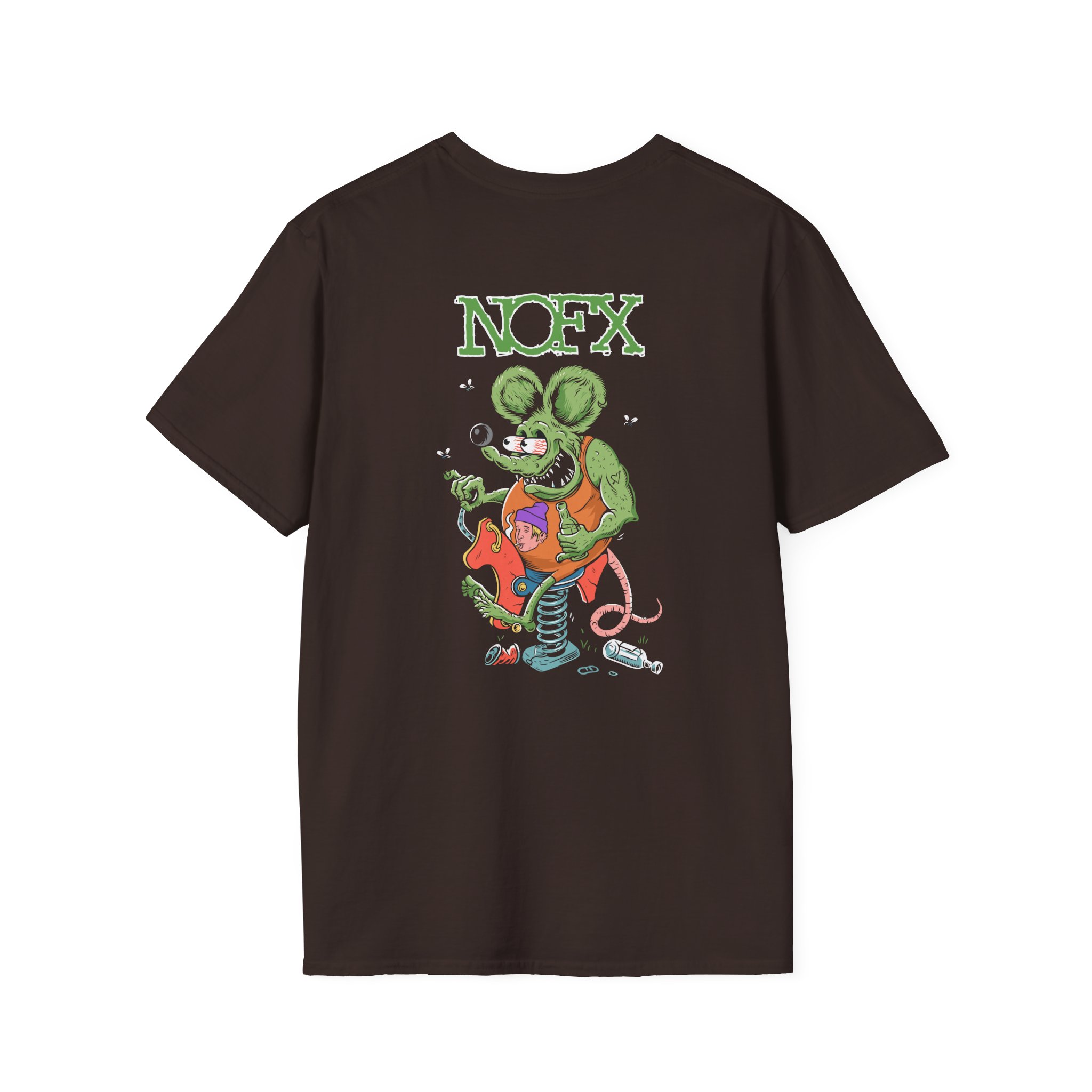 Nofx Rat Fink Unisex Softstyle T-Shirt
