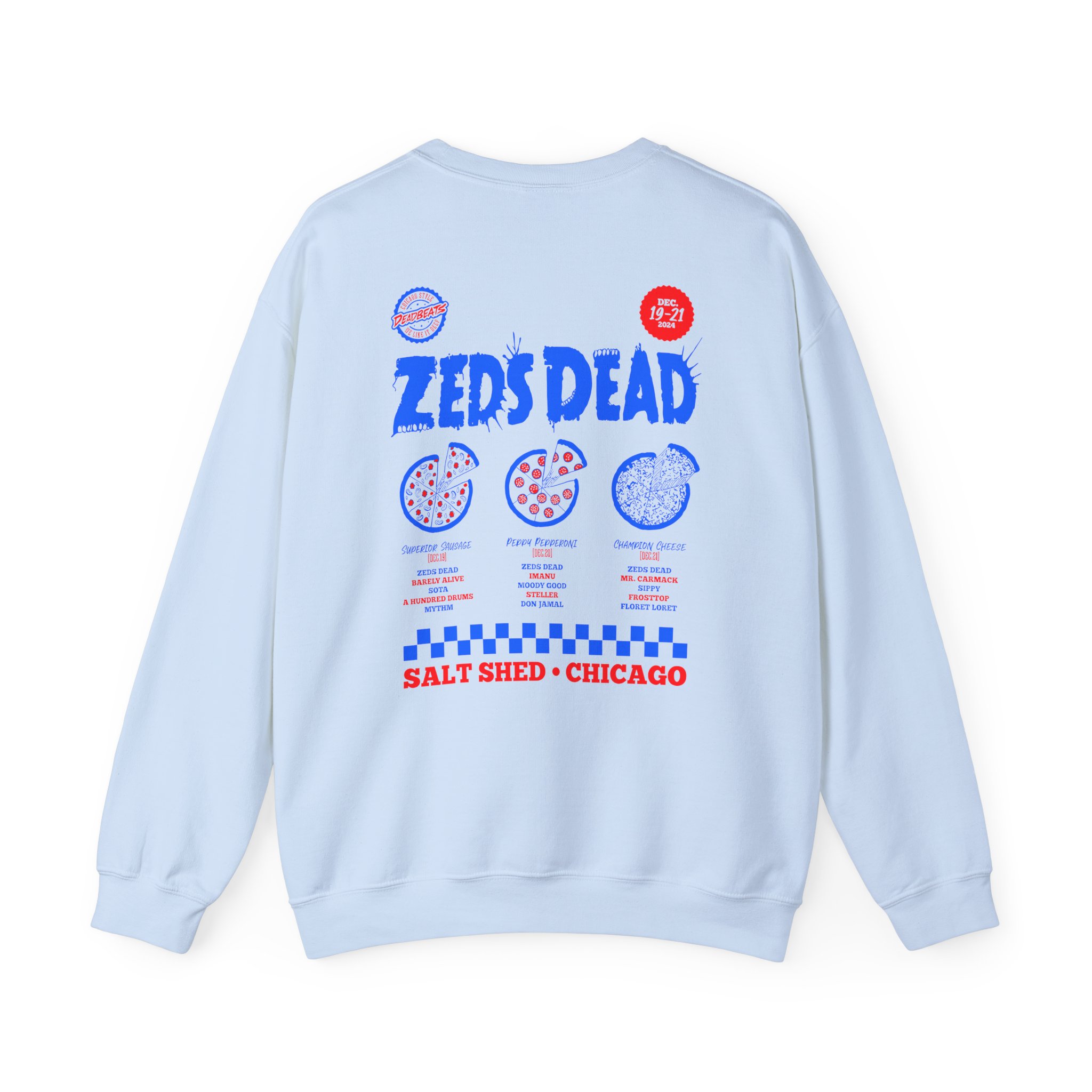 Zeds Dead Unisex Heavy Blendâ„¢ Crewneck Sweatshirt